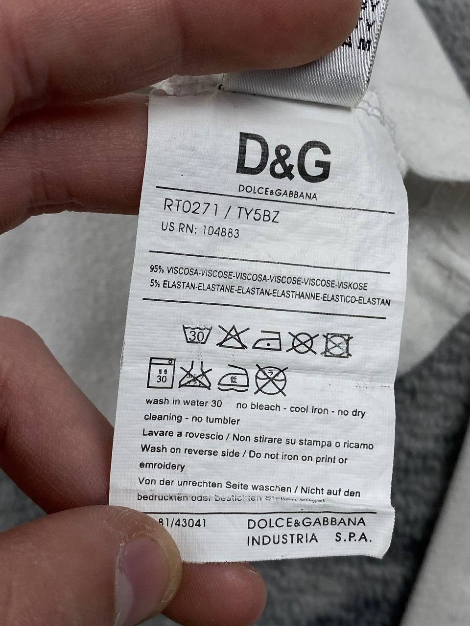 Dolce & Gabbana Dolce & Gabbana Tony Montana Miami Long Sleeve Big Logo Size S / US 4 / IT 40 - 12 Thumbnail