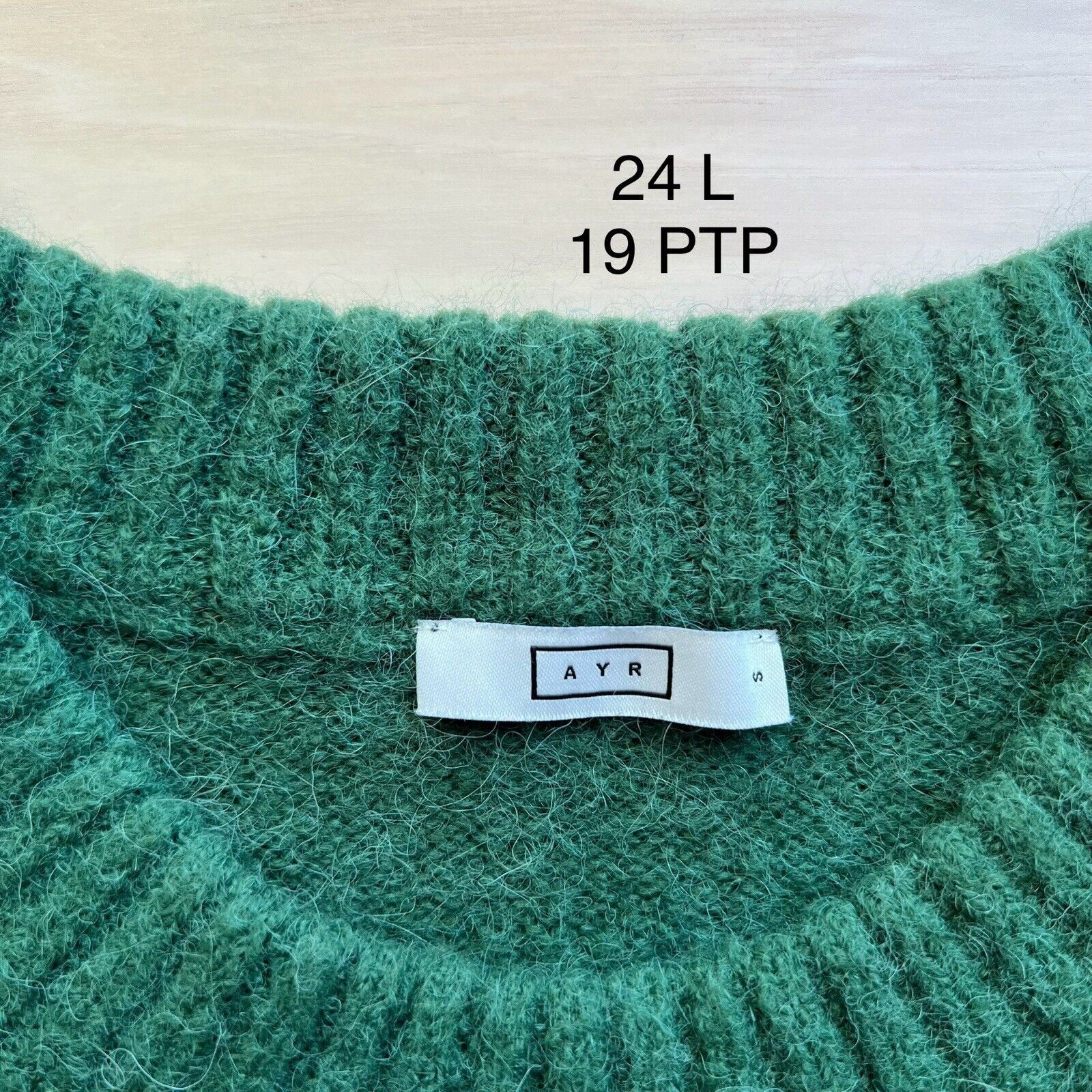 MOTHER AYR Kickback Sweater Women's Small Multicolor Wool Glam Size S / US 4 / IT 40 - 7 Thumbnail