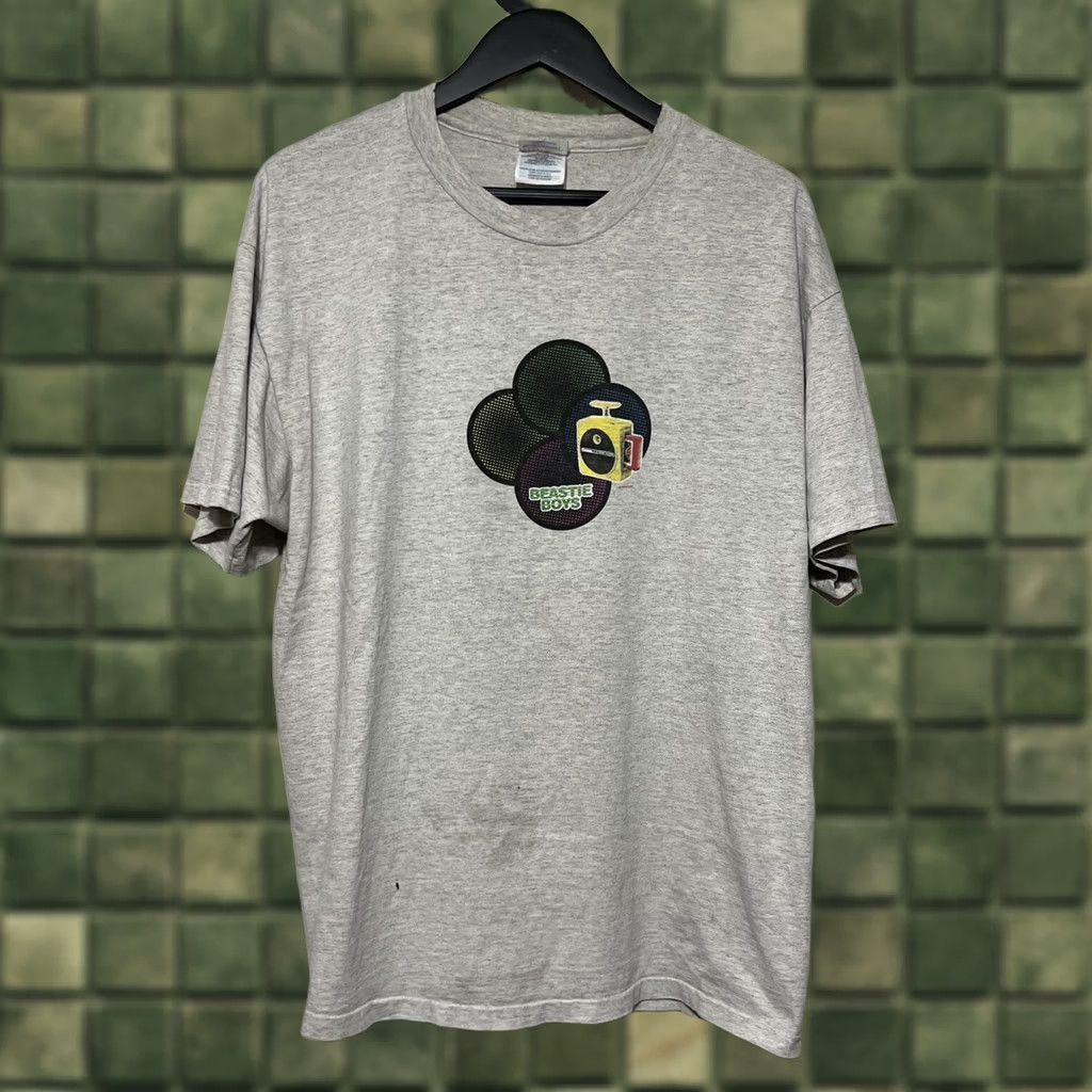 Hanes VINTAGE Beastie Boys T Shirt XL Rap Band Hip Hop 90s Gray Mens Size US XL / EU 56 / 4 - 1 Thumbnail
