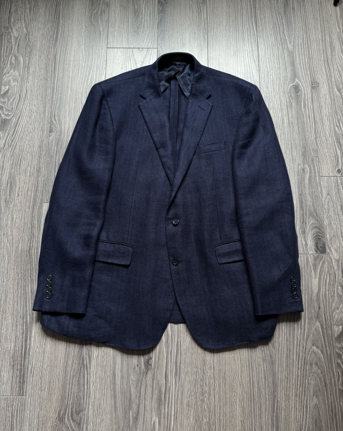 Polo Ralph Lauren Polo Ralph Lauren Herringbone Cotton Blazer 46R Size 46R - 2 Thumbnail