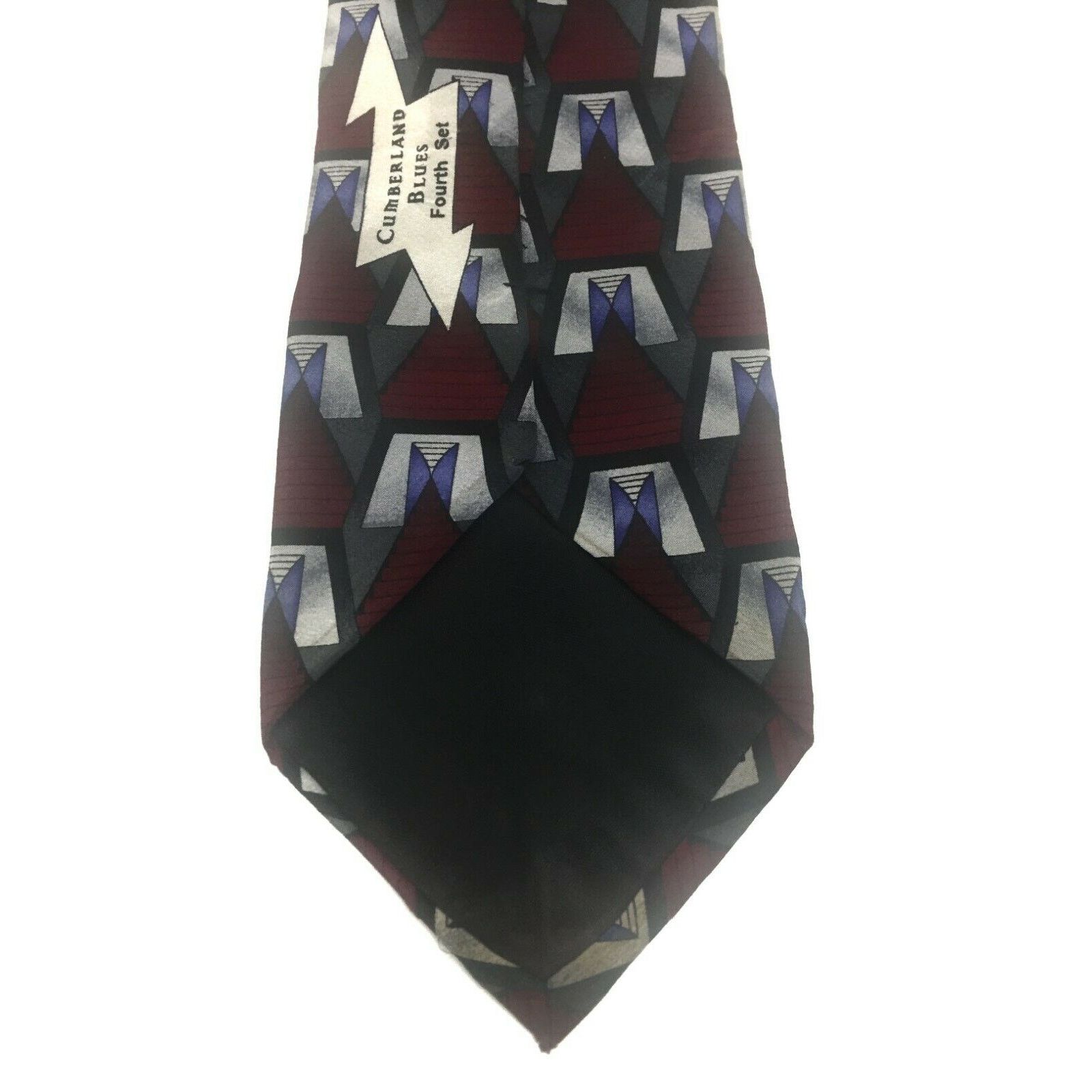 Grateful Dead Grateful Dead Cumberland Blues Forth Set Red Silk Necktie Size ONE SIZE - 7 Thumbnail