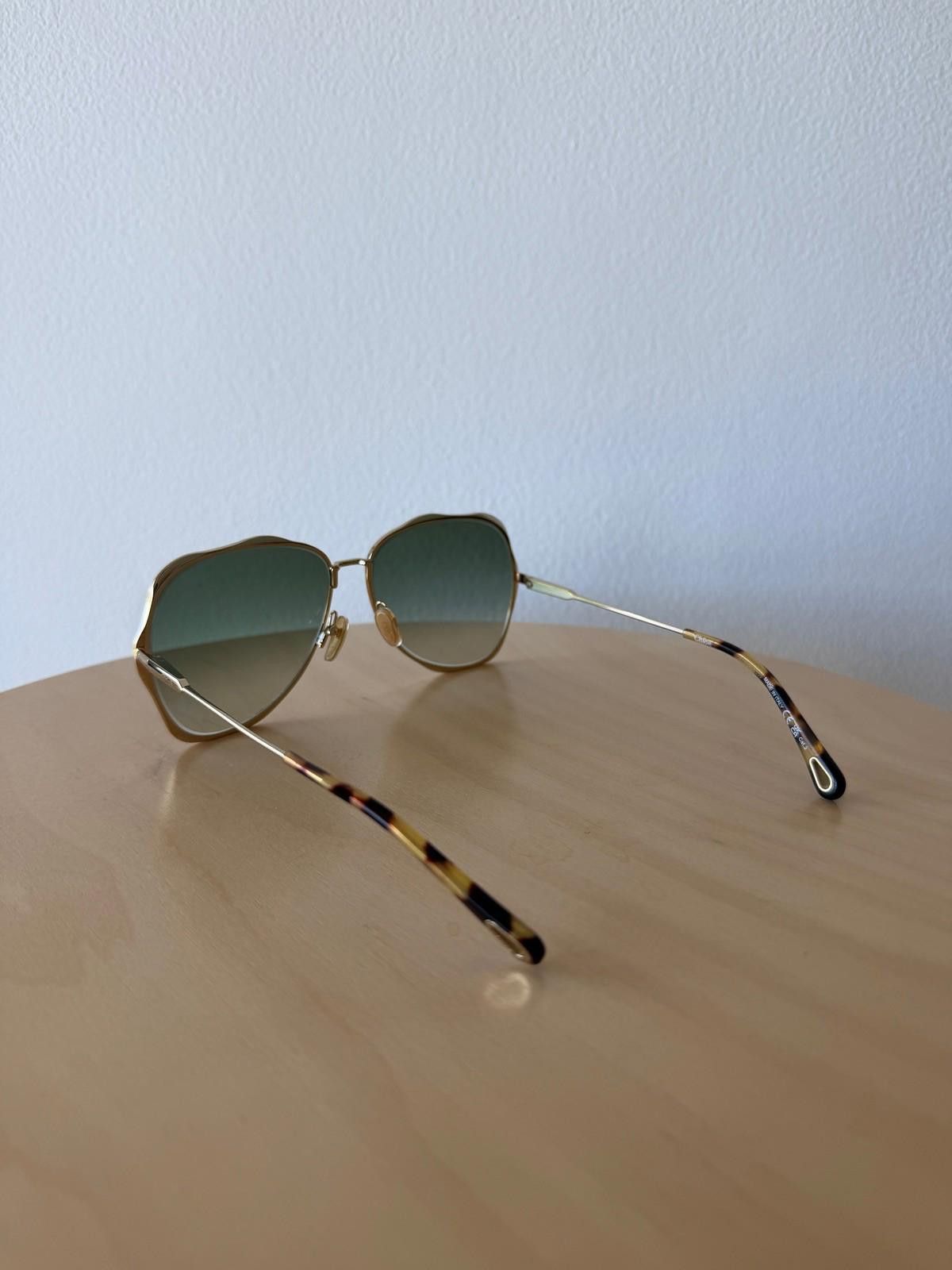 chloma New Chloe sunglasses eyewear optical CH0183S 004 Gold Size ONE SIZE - 5 Thumbnail