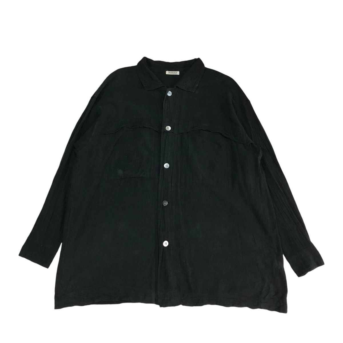 Issey Miyake VINTAGE PLEATED CHORE BUTTON JACKET PLANTATION ISSEY MIYAKE Size US M / EU 48-50 / 2 - 1 Thumbnail