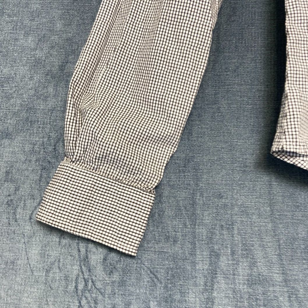 Vintage VINTAGE Civilianaire Sport Shirt Mens Large White Black Check Casual Trendy Button Up Size US L / EU 52-54 / 3 - 2 Thumbnail
