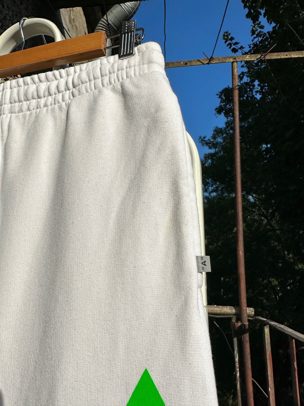 Off-White Off-White Golden Ratio White Sweatpants Size US 30 / EU 46 - 11 Thumbnail