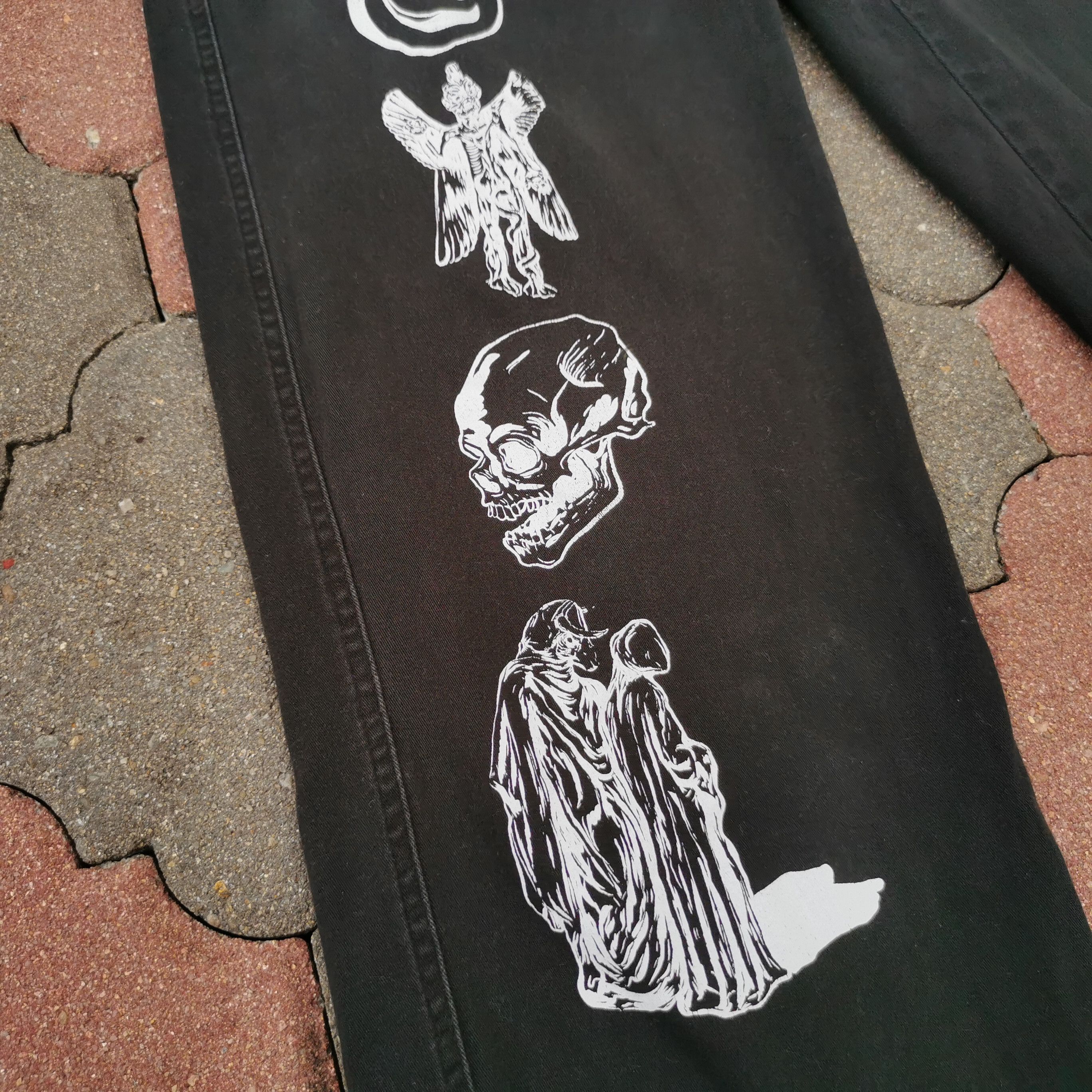 Welcome Design Store Welcome Casual Satanic Design Pants Size US 32 / EU 48 - 3 Thumbnail