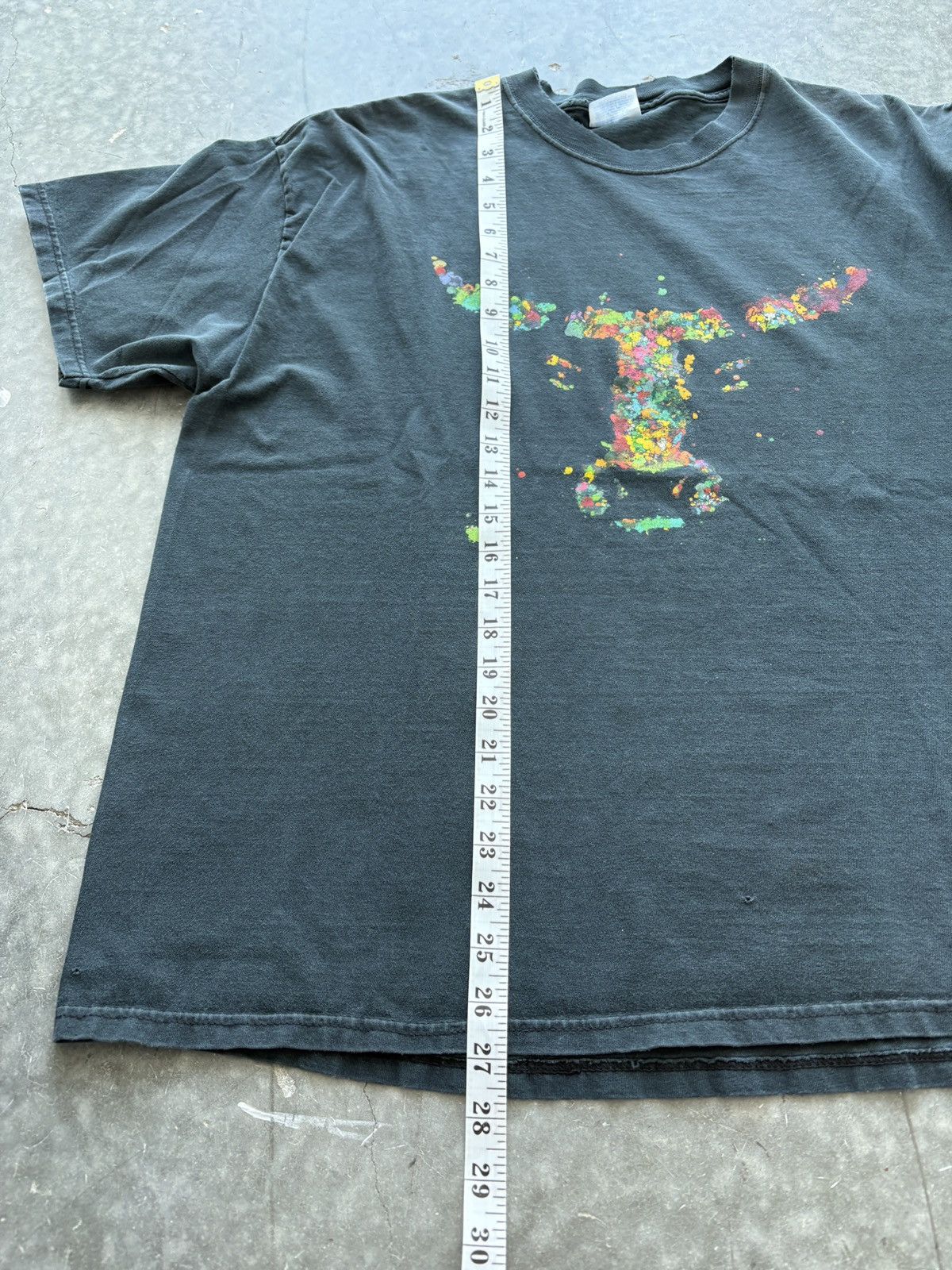 Vintage Vintage 90s Hanes Beefy Promo Tee Faded Black Size US XL / EU 56 / 4 - 10 Thumbnail