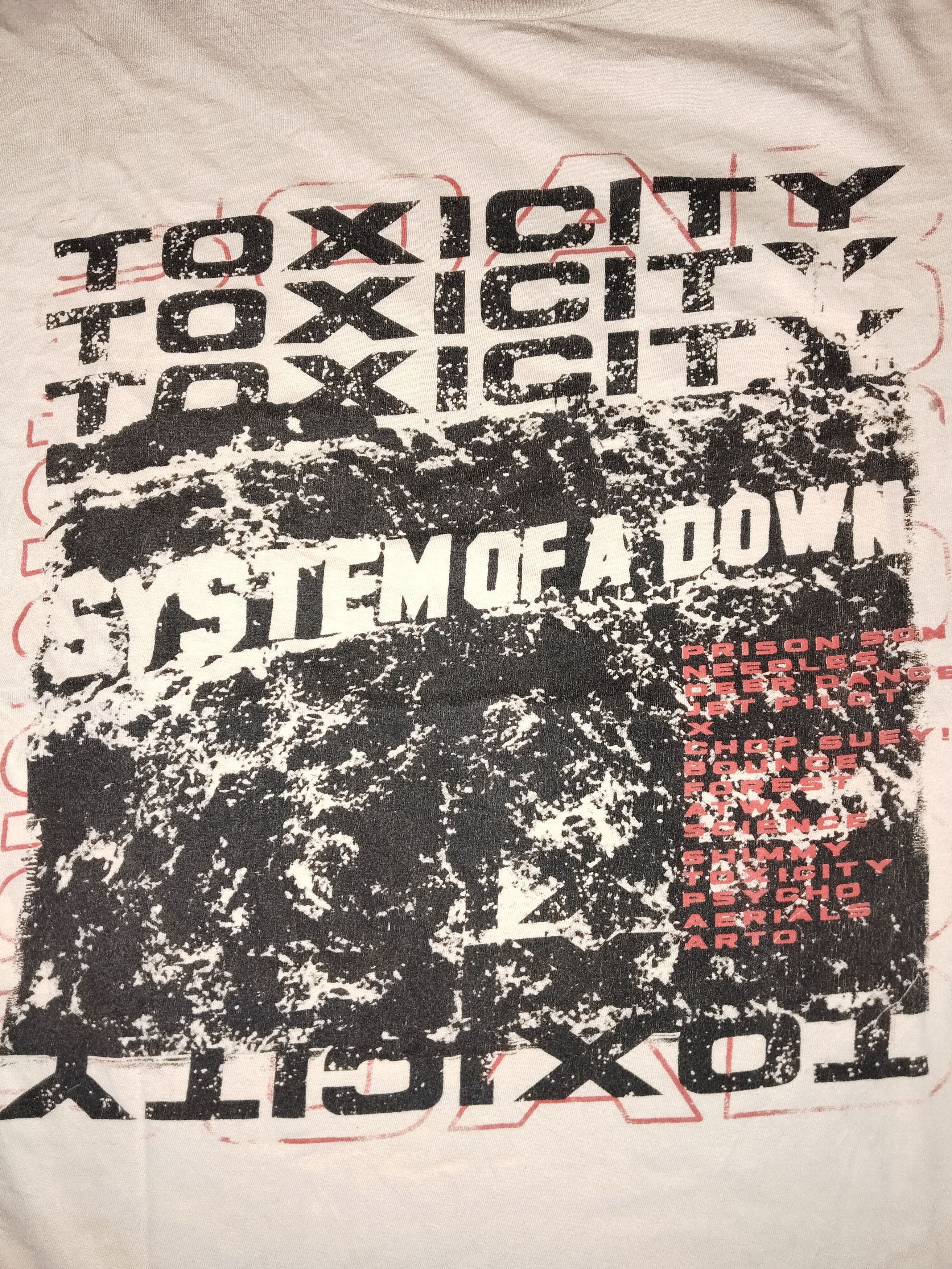 Band Tees Band SYSTEM OF A DOWN - Toxicity Size US L / EU 52-54 / 3 - 2 Thumbnail
