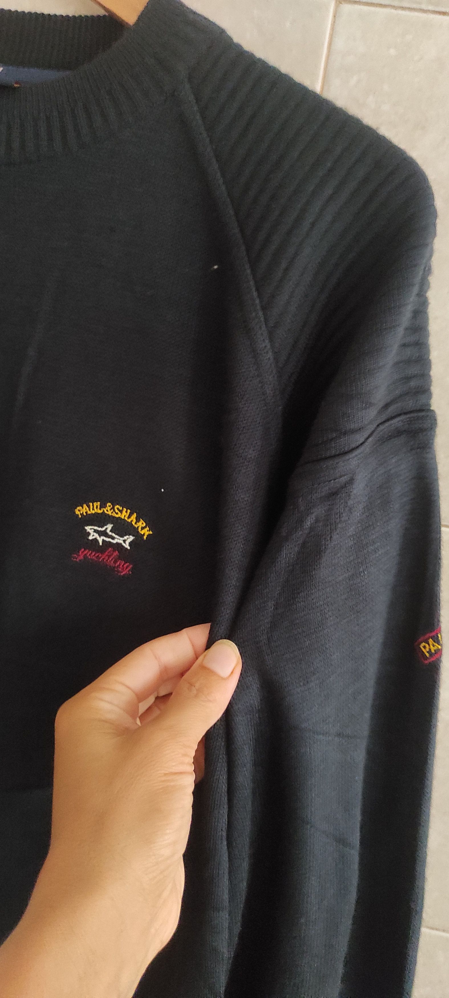 Paul & Shark VTG Paul & Shark Mens Navy Blue Cardigan Sweater Size L / XL Size US L / EU 52-54 / 3 - 6 Thumbnail
