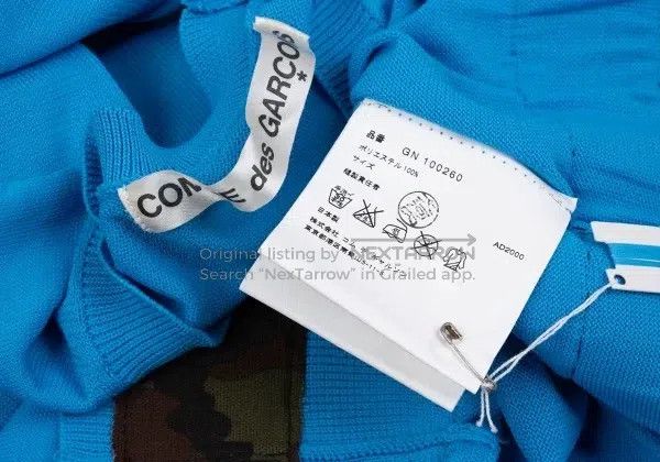 Comme des Garcons Comme Des Garcons size F Blue vintage patchwork design swe Size S / US 4 / IT 40 - 7 Thumbnail