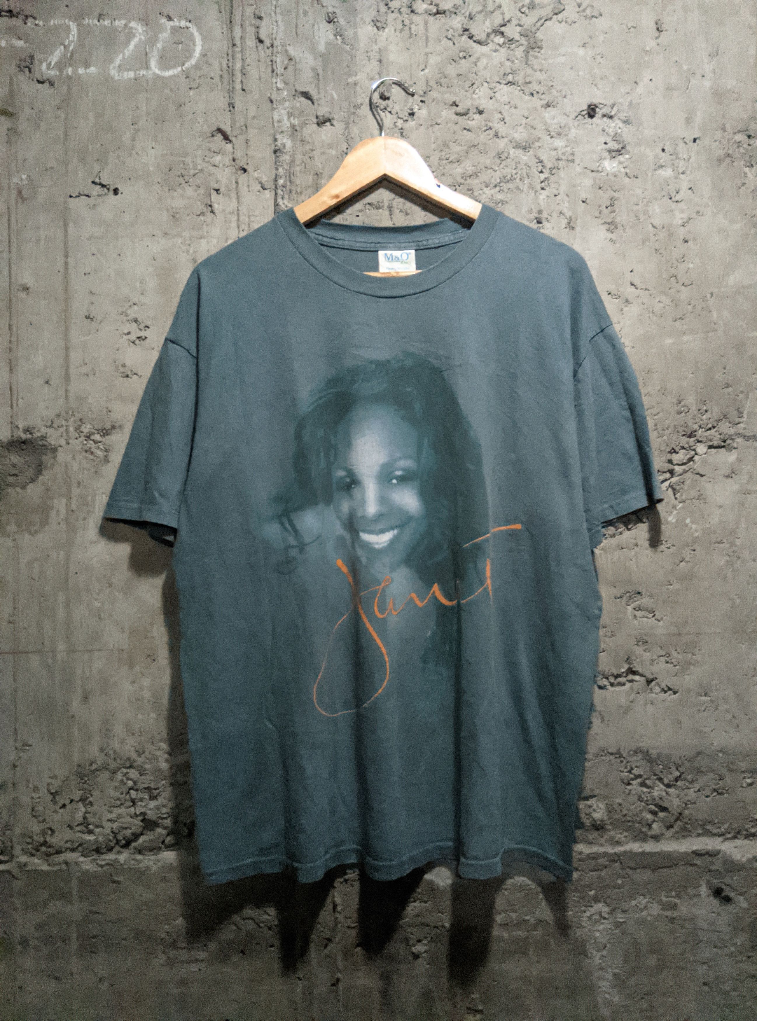 Vintage 2002 Janet Jackson all for You tour t shirt