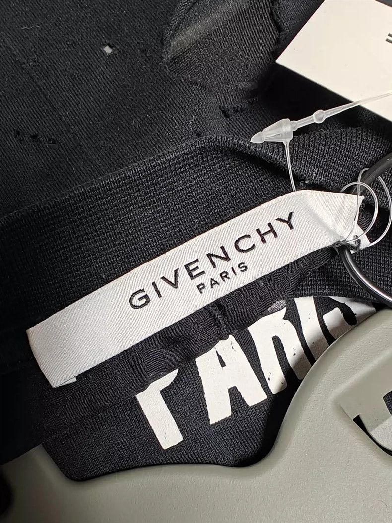 Givenchy Givenchy Ripped Short Sleeve Size US XXS / EU 40 - 4 Thumbnail