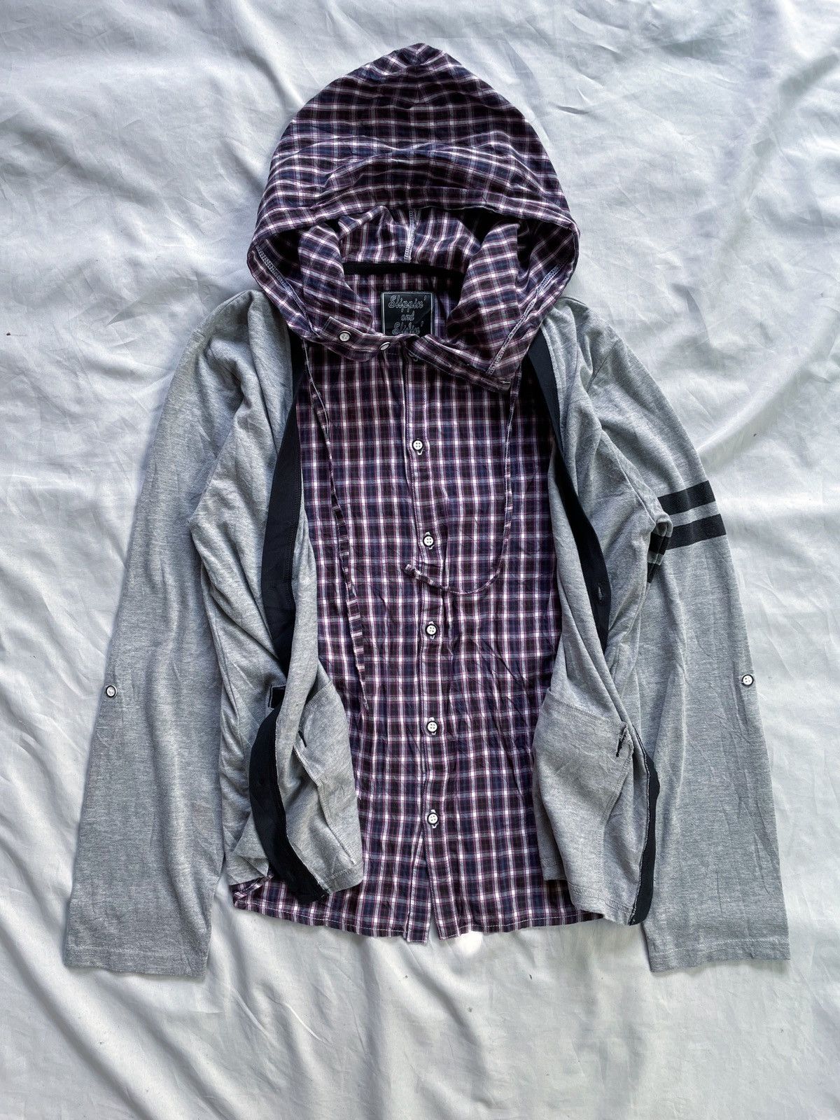 Japanese Brand JAPANESE DOUBLE LAYER CASUAL KNIT & SHIRT STYLE Size US M / EU 48-50 / 2 - 2 Thumbnail