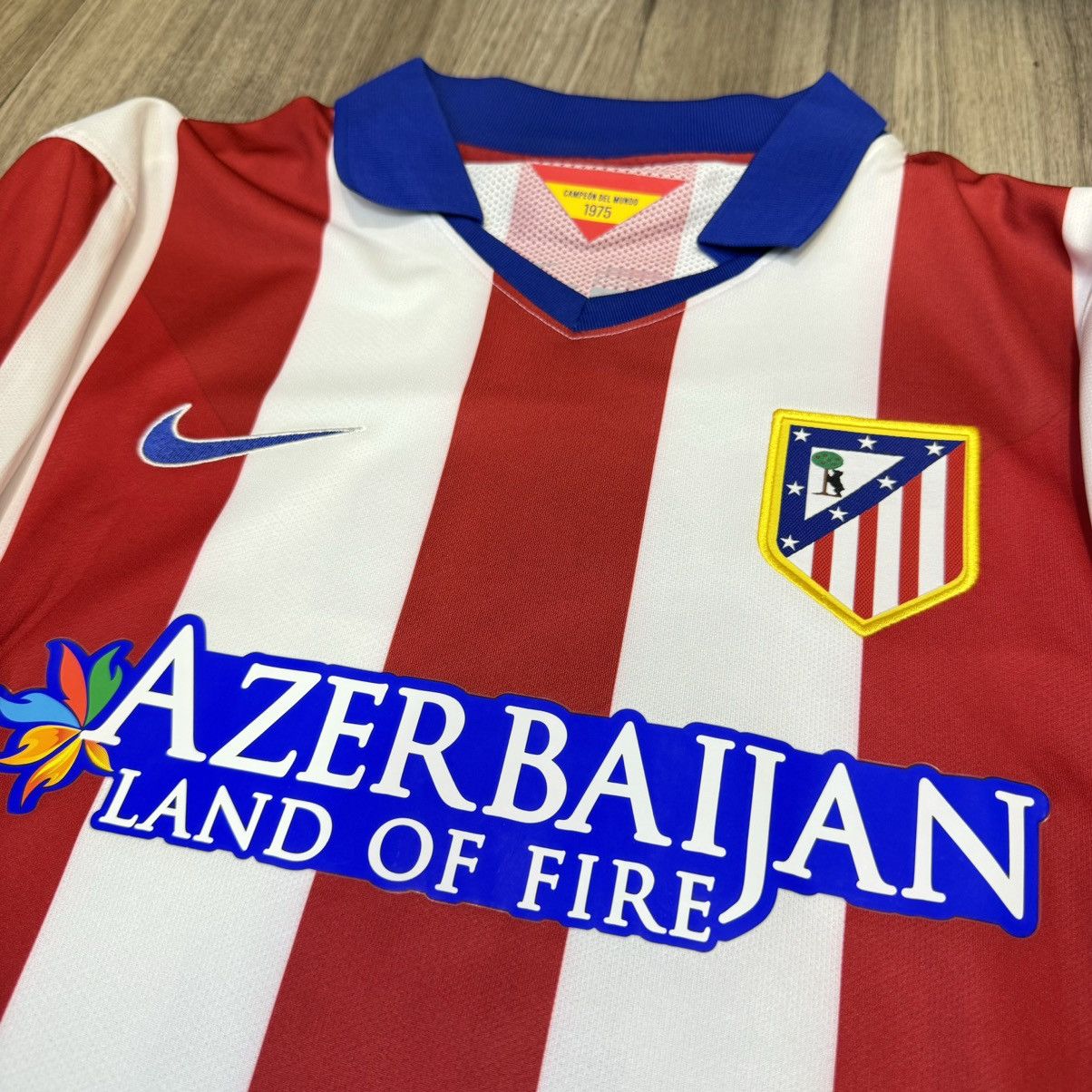Nike Atletico Madrid 14/15 player issue home shirt #6 Koke Size US M / EU 48-50 / 2 - 3 Thumbnail