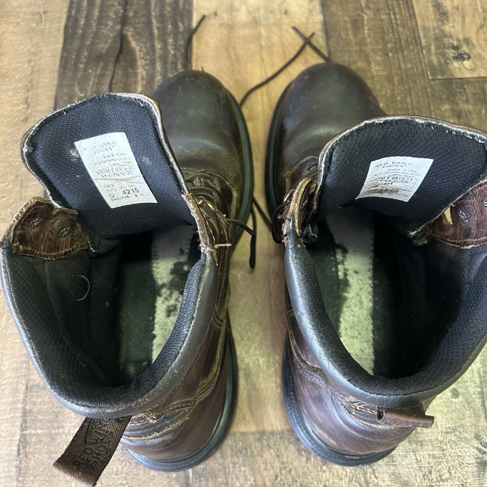 Red Wing Red Wing 4215 Steel Toe Dynaforce Work Boots Mens 11.5 D Size US 11.5 / EU 44-45 - 9 Thumbnail