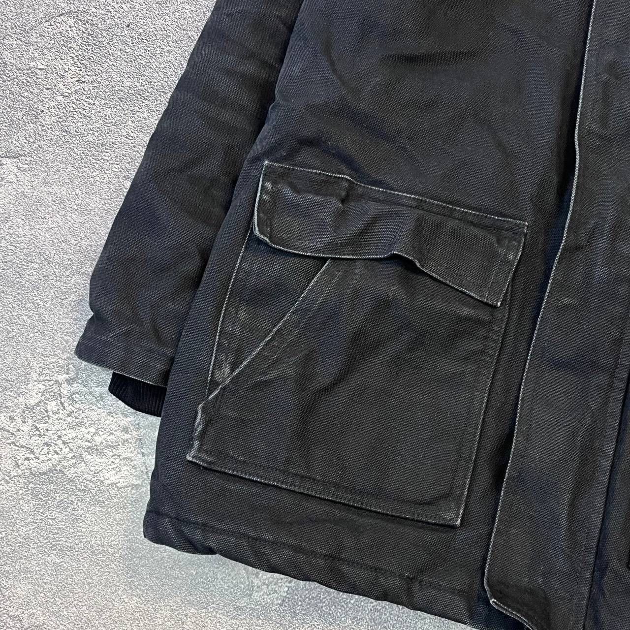 Carhartt Vintage Carhartt Siberian Parka 3M Thinsulate Black Faded Size US XS / EU 42 / 0 - 20 Thumbnail