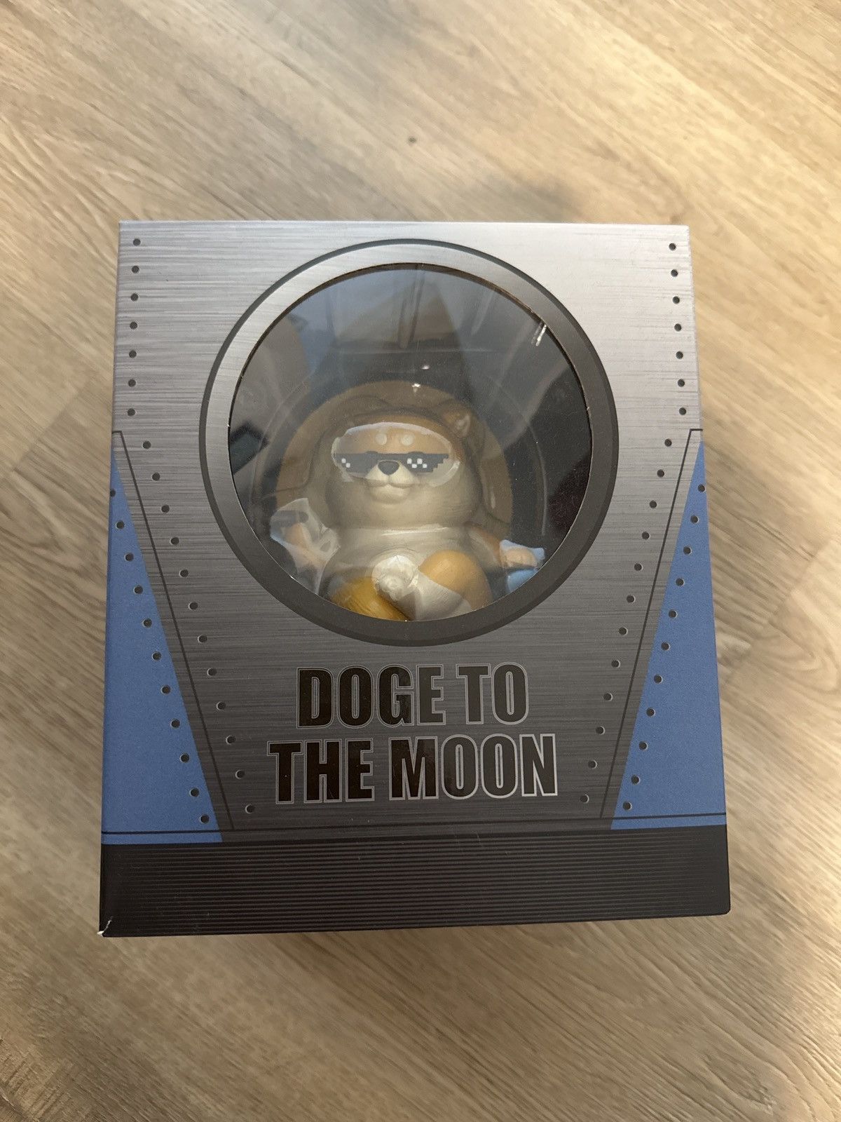 image of Dodge To The Moon Might Jaxx Vinyl Figure Nft in Yellow, Men's