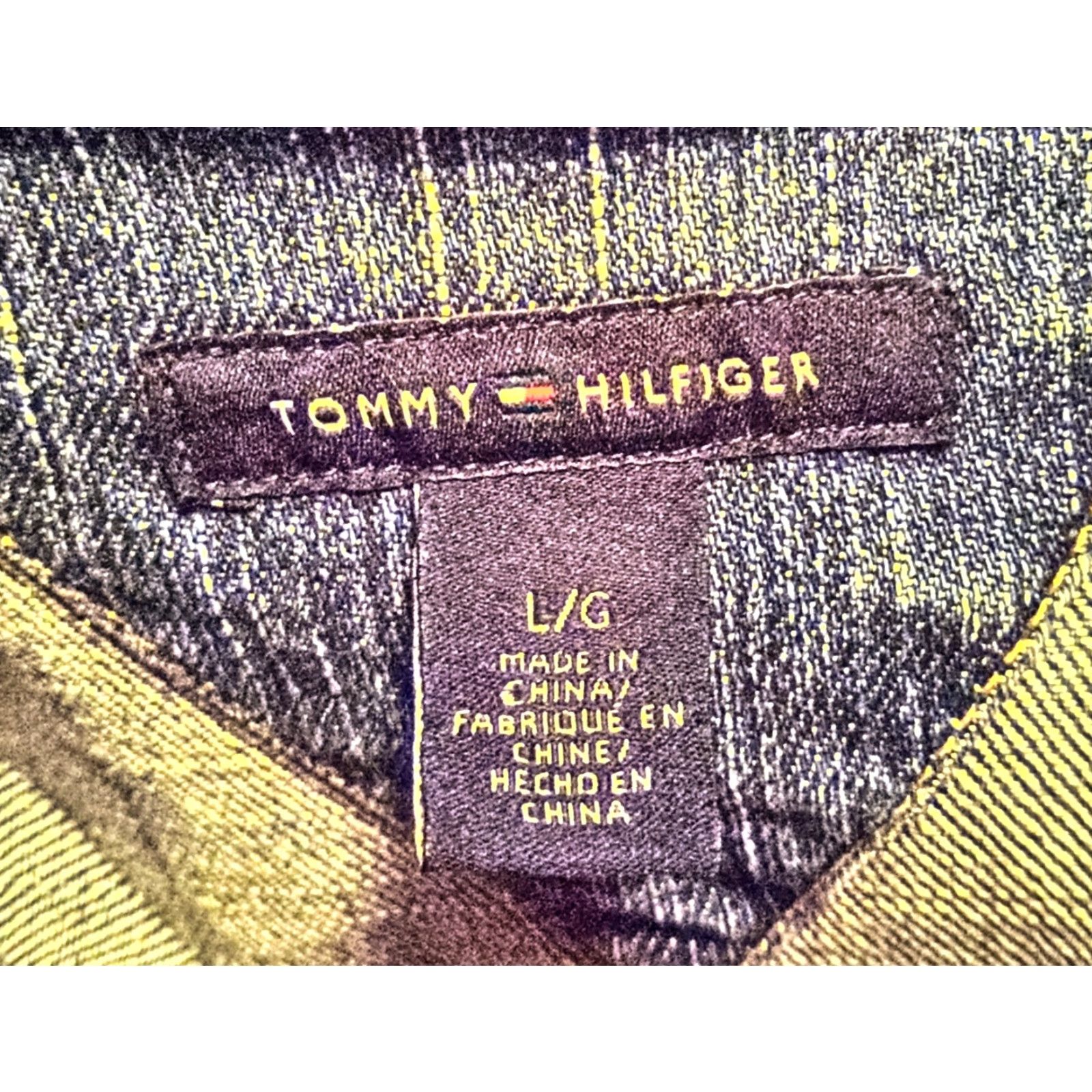 Tommy Hilfiger Tommy Hilfiger Womens Jacket Denim Blue Tag L Button Stretch Casual, Travel, Party/Cocktail 90s Theme Womens Jacket Size L / US 10 / IT 46 - 4 Thumbnail