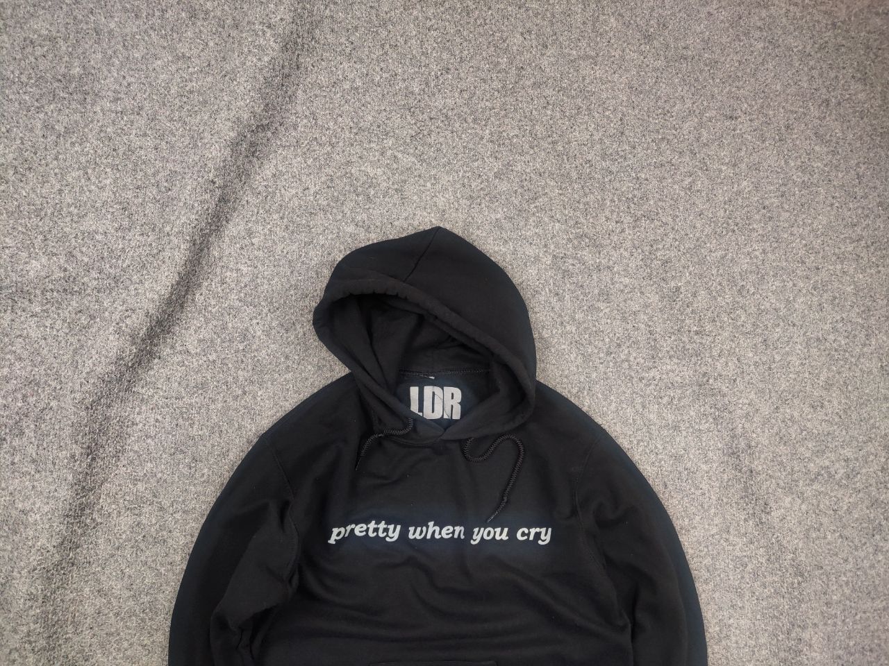 Vintage Lana Del Rey Black Hoodie Vintage Y2K glamour Style LGB Size US S / EU 44-46 / 1 - 1 Thumbnail