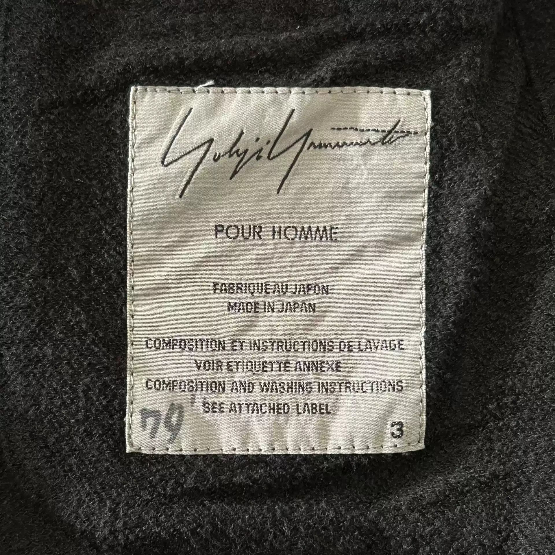 Yohji Yamamoto Yohji Yamamoto 12ss Splicing JKT-2505 Size US L / EU 52-54 / 3 - 5 Thumbnail