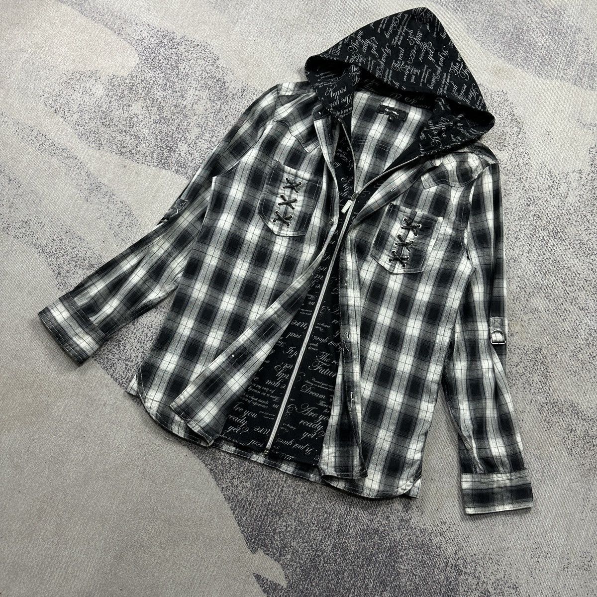 Japanese Brand 31040 Dhome hoodie shirt Size US M / EU 48-50 / 2 - 1 Thumbnail