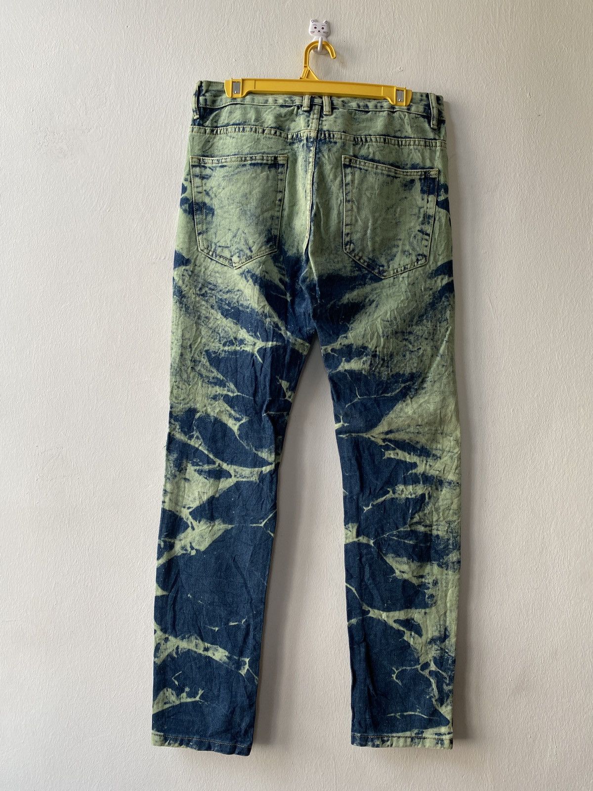 Japanese Brand Japanese Brand Acid Wash Design Distressed Denim Size US 31 - 2 Thumbnail