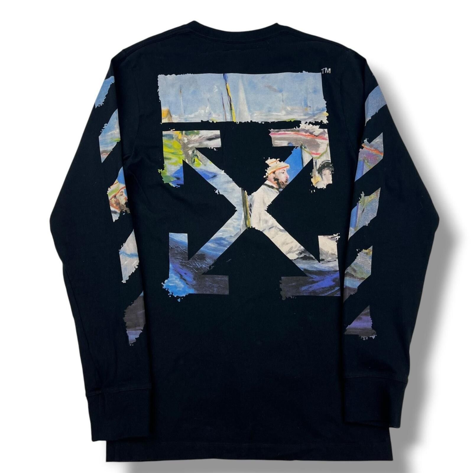 Off-White Off-White Monet Arrows Long Sleeve T Shirt Size US S / EU 44-46 / 1 - 2 Thumbnail