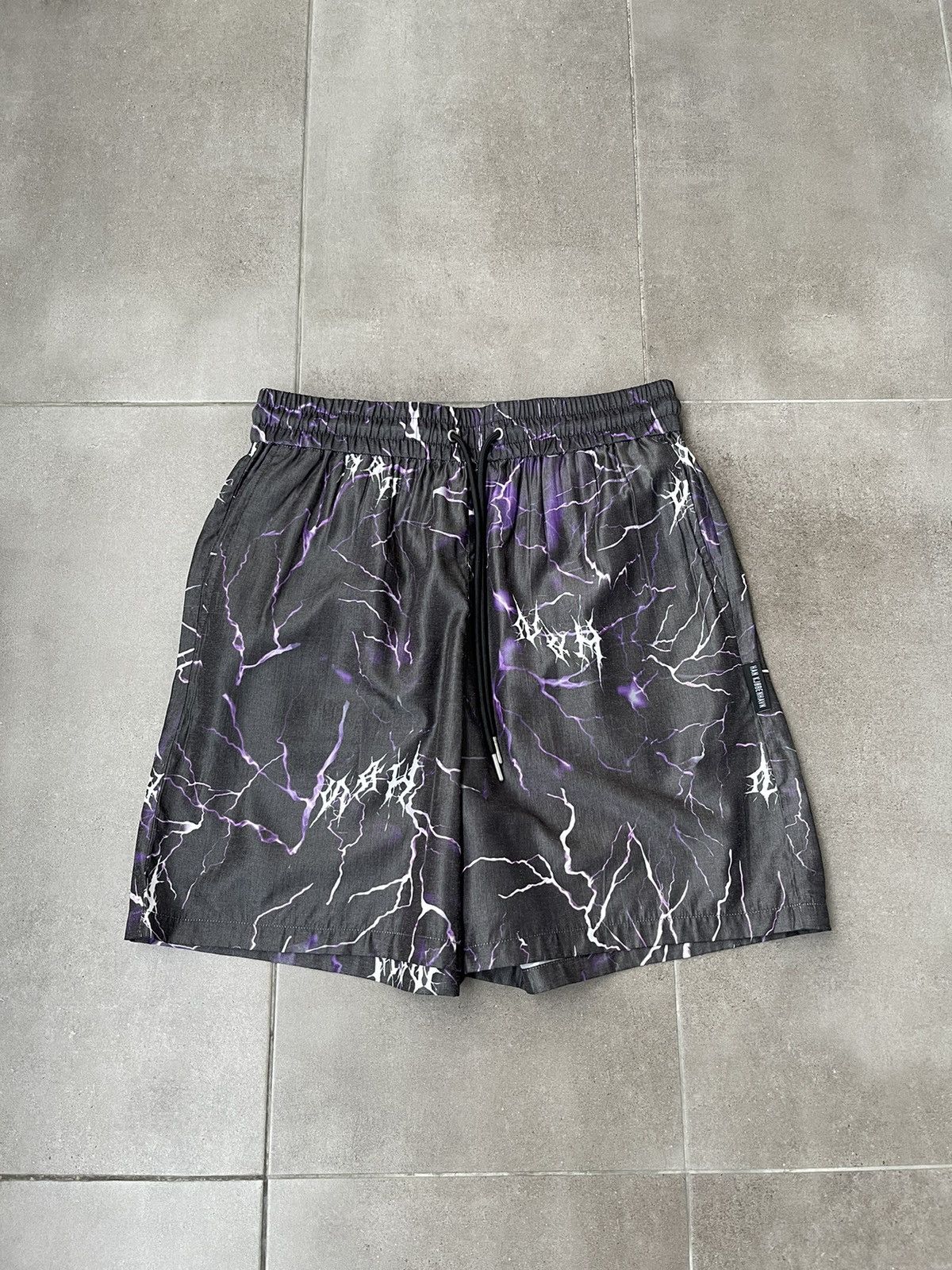 Han Kjobenhavn !DS! FW22 Han Kjobenhavn Purple Thunder Track Shorts Size US 34 / EU 50 - 10 Thumbnail