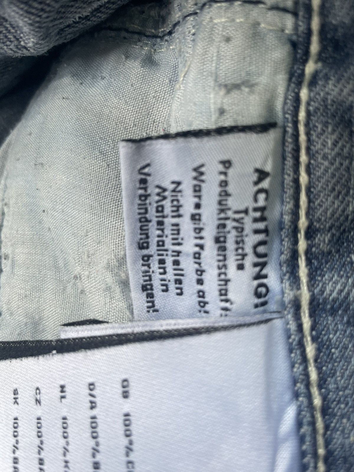 Japanese Brand Southern Denim Double Waist Denim Size US 31 - 17 Thumbnail