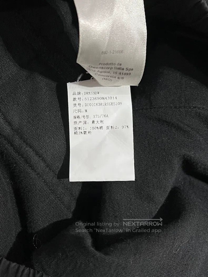Rick Owens RICK OWENS size L Black Pure Cotton Shorts Size US 27 - 7 Thumbnail
