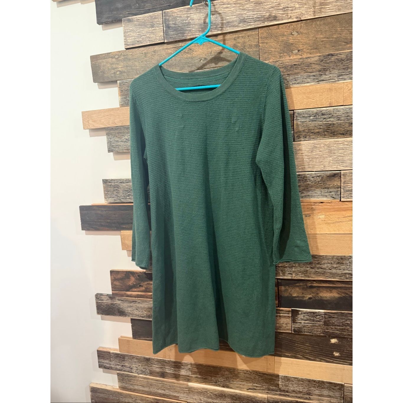 Guru Gudrun Sjoden green linen cotton tunic dress size Small Size S / US 4 / IT 40 - 1 Thumbnail