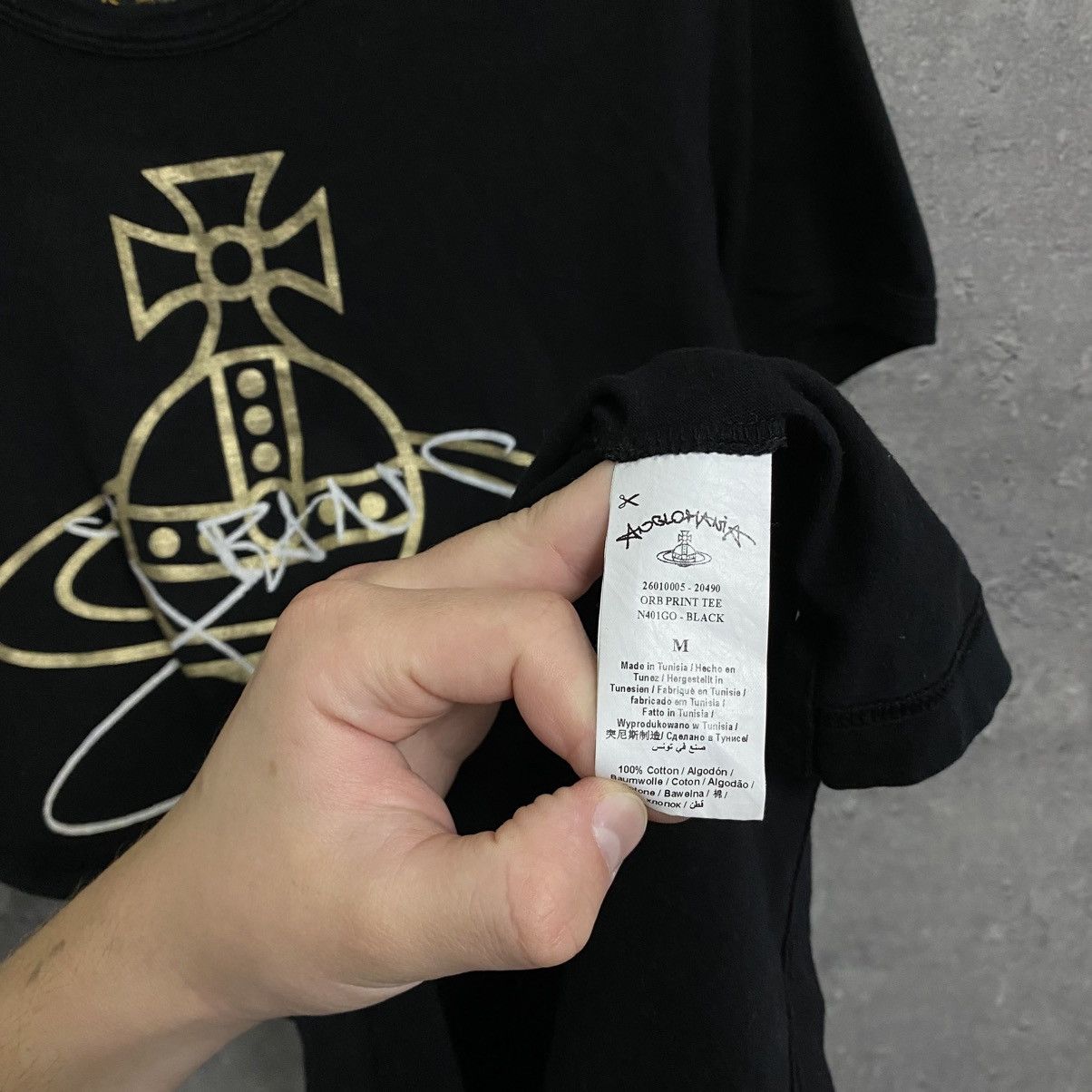 Vivienne Westwood Vivienne Westwood T-Shirt Big Logo Anglomania Hype Y2K Size US M / EU 48-50 / 2 - 7 Thumbnail