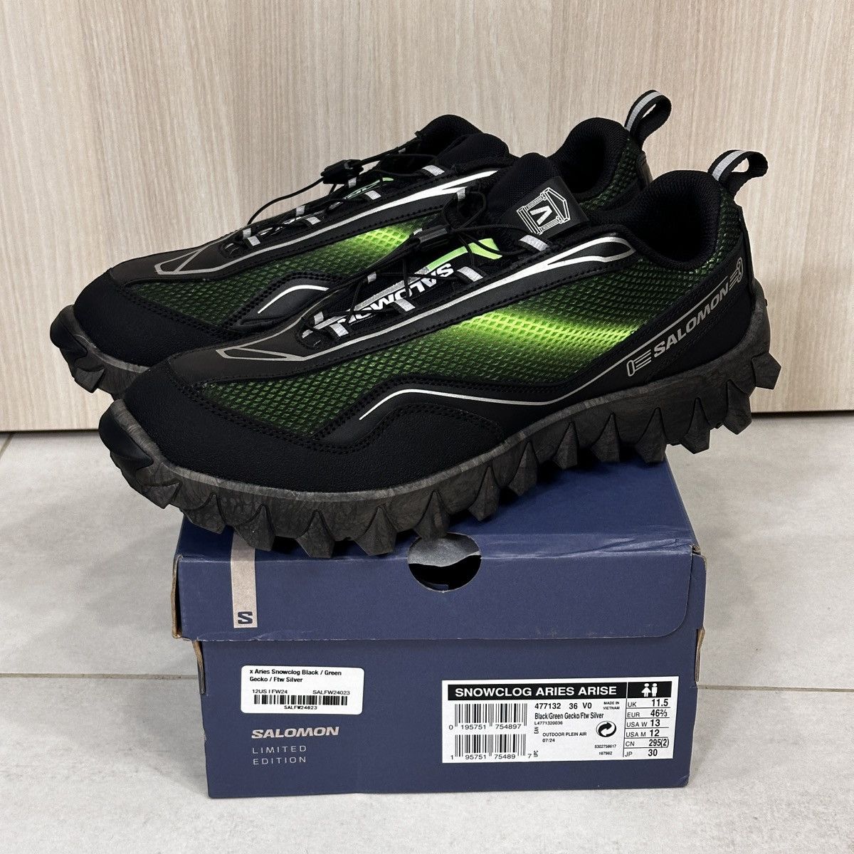 Aries × Salomon Salomon x Aries Snowclog Arise size 12us Size US 12 / EU 45 - 1 Thumbnail