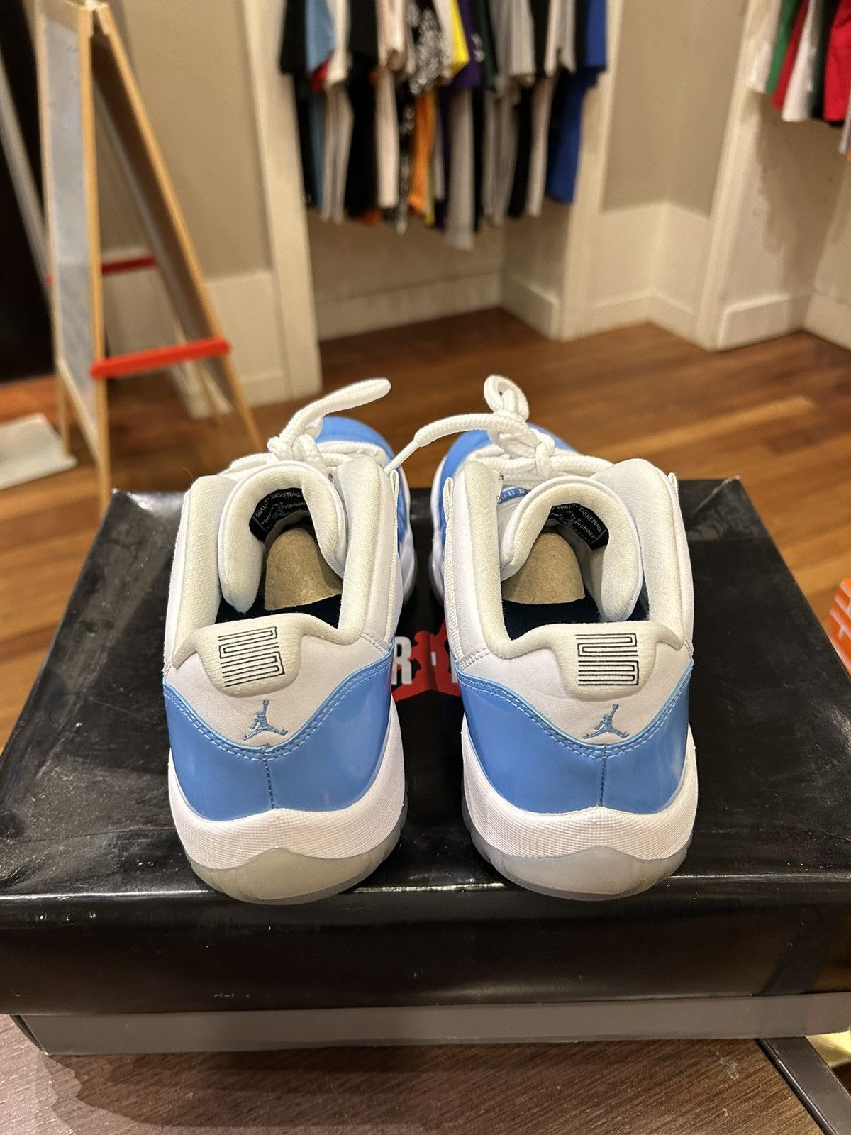Jordan Brand Jordan 11 Retro Low University Blue (2017) Size US 10 / EU 43 - 5 Thumbnail