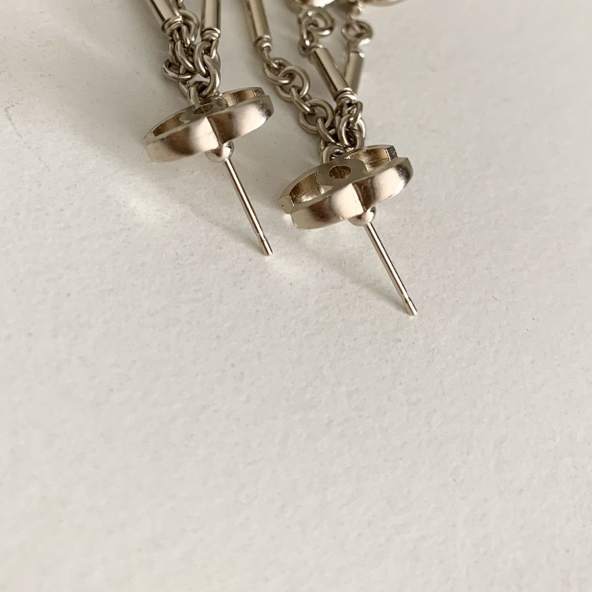Chanel Chanel gold king dangly Pearl charm earrings Size ONE SIZE - 3 Thumbnail