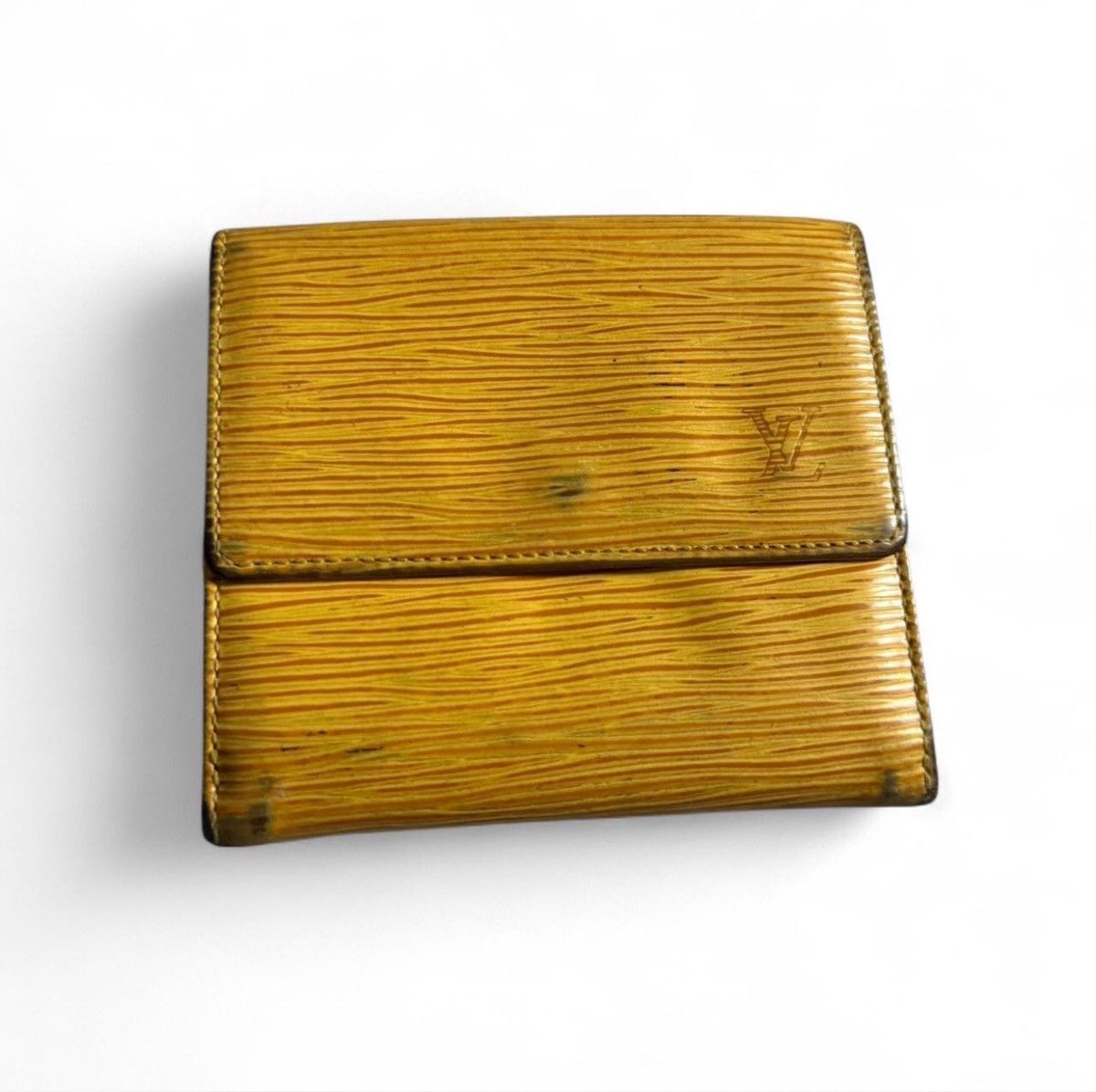 Louis Vuitton Louis Vuitton Yellow Epi Trifold Wallet Size ONE SIZE - 1 Thumbnail