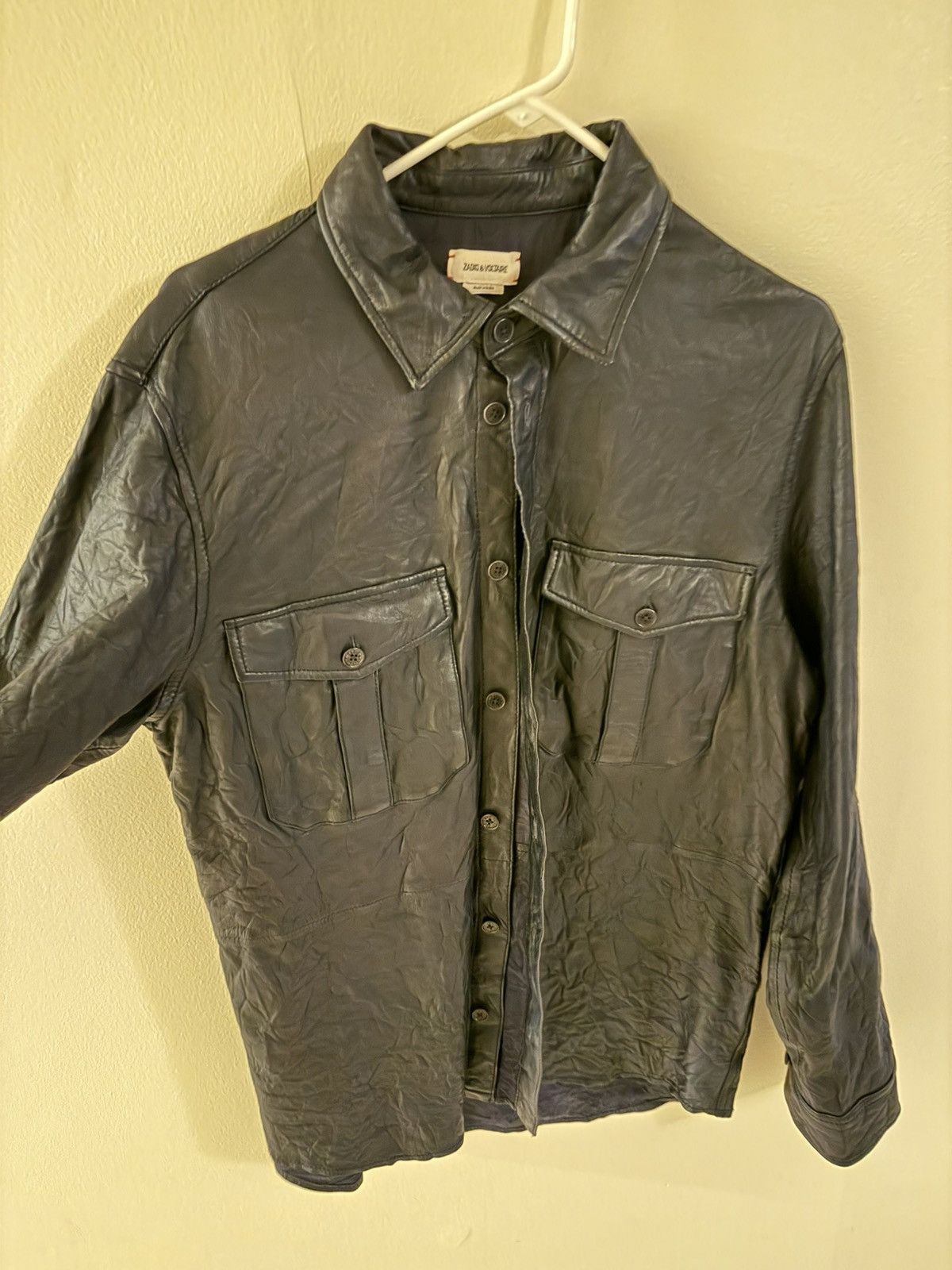 Zadig & Voltaire REAL Leather trucker jacket Size US L / EU 52-54 / 3 - 1 Thumbnail