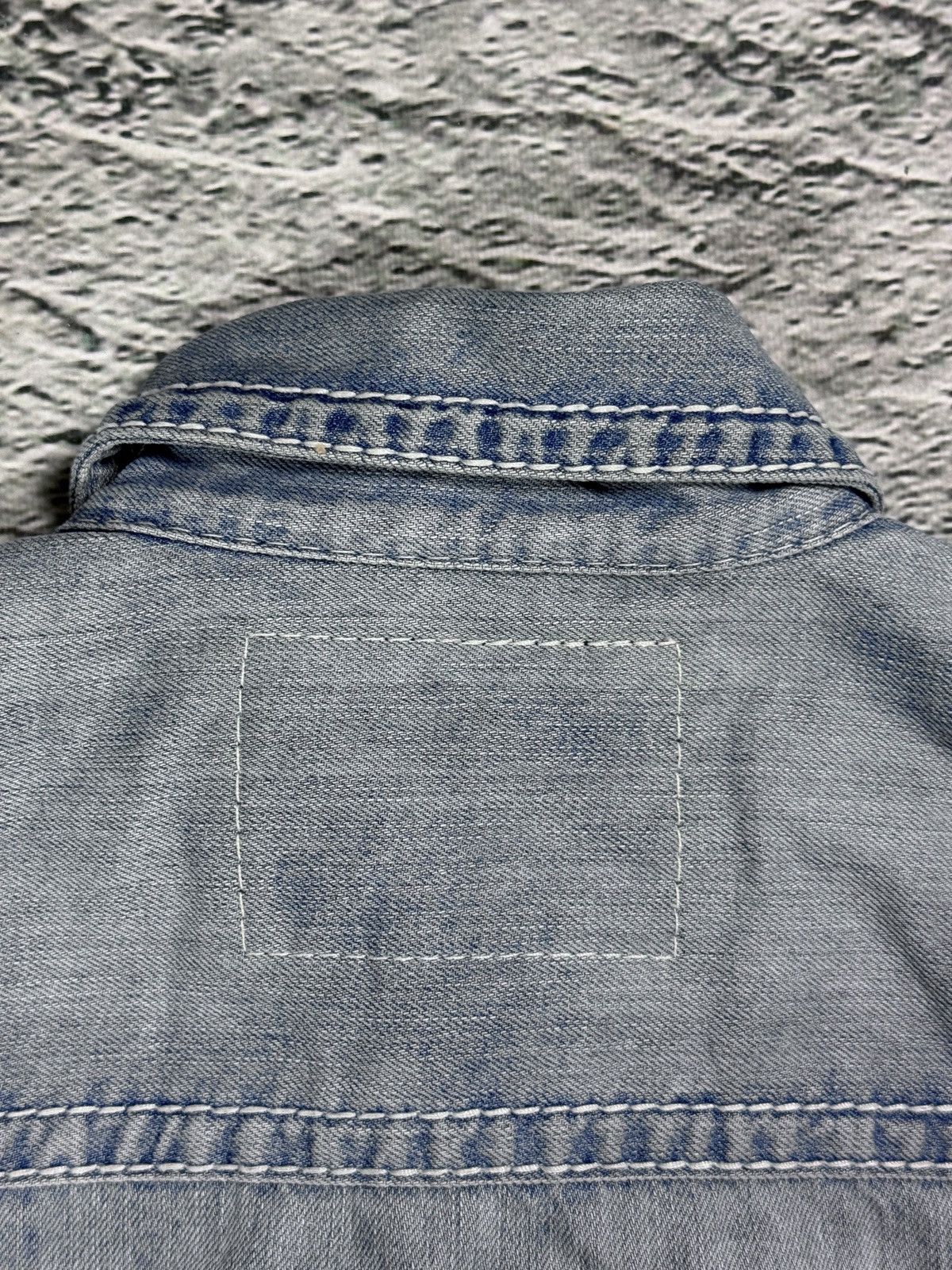 True Religion True Religion denim jacket trucker washed White stitching Size US L / EU 52-54 / 3 - 6 Thumbnail