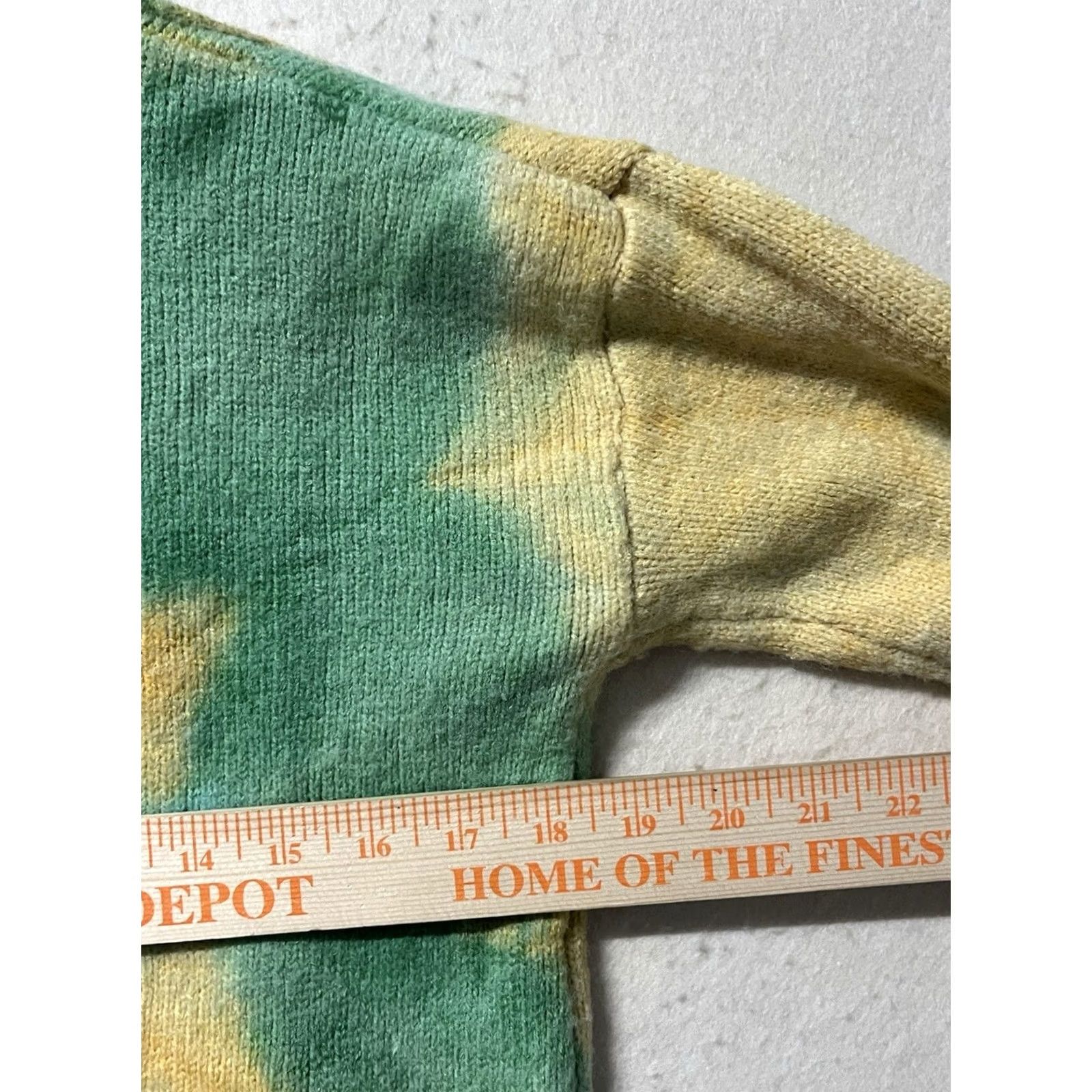 PRINCESS POLLY Princess Polly Womens Tie Dye Pullover Crew Sweater XS Multicolor Hippie Boho Knit Long Sleeve Mock Neck Casual Size XS / US 0-2 / IT 36-38 - 3 Thumbnail