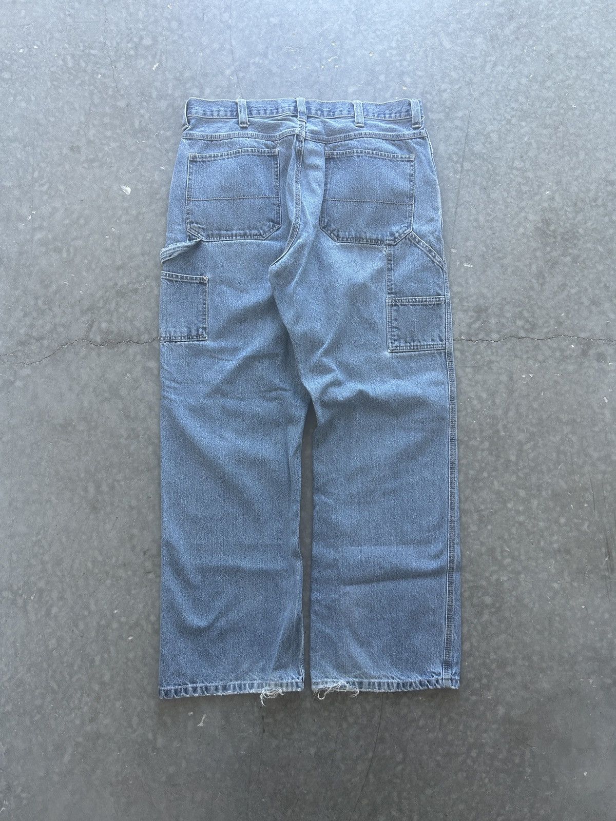 Faded Glory × Vintage Vintage Y2K Carhartt Style Baggy Carpenter Jeans Size US 36 / EU 52 - 4 Thumbnail