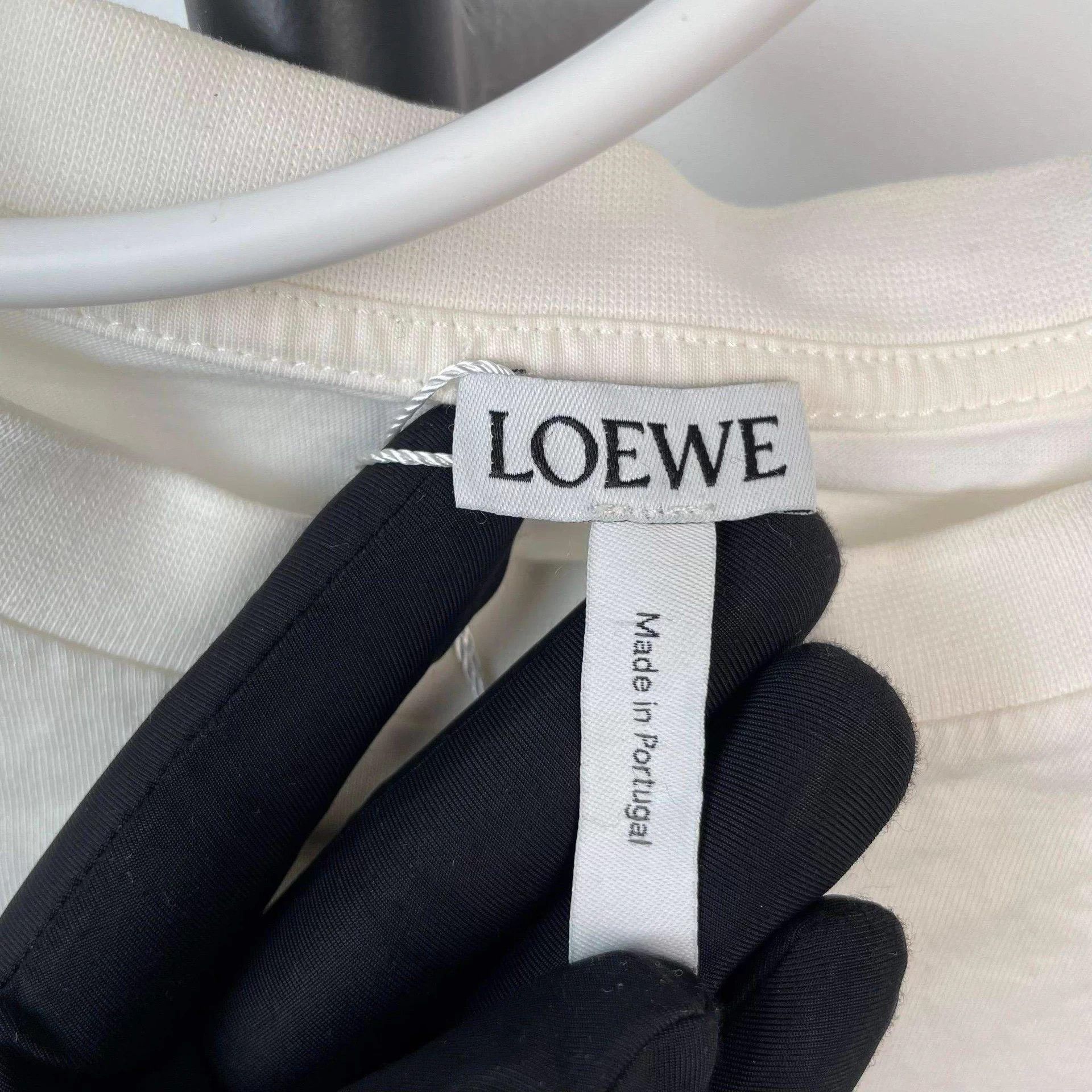 Loewe Loewe Cotton Floral Print SS M White Size US M / EU 48-50 / 2 - 7 Thumbnail