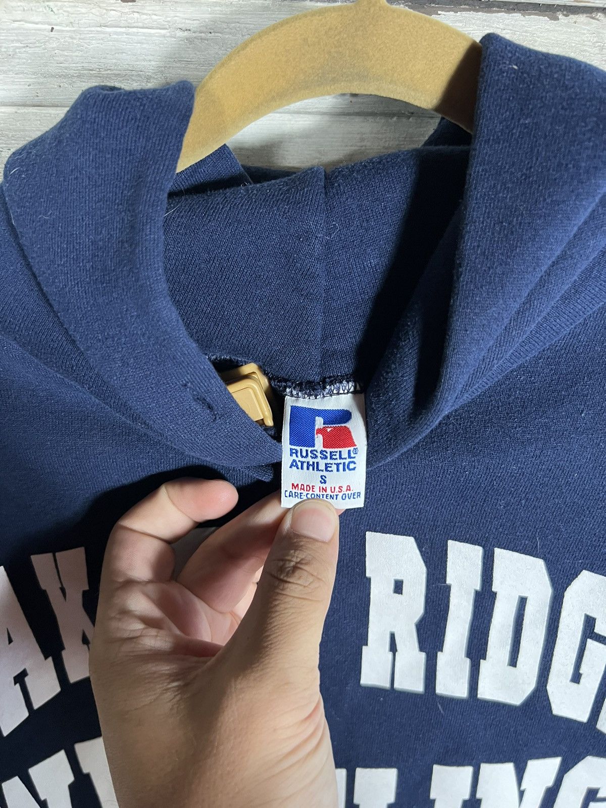 Russell Athletic × Vintage Vintage Russell Hoodie Size US S / EU 44-46 / 1 - 2 Thumbnail