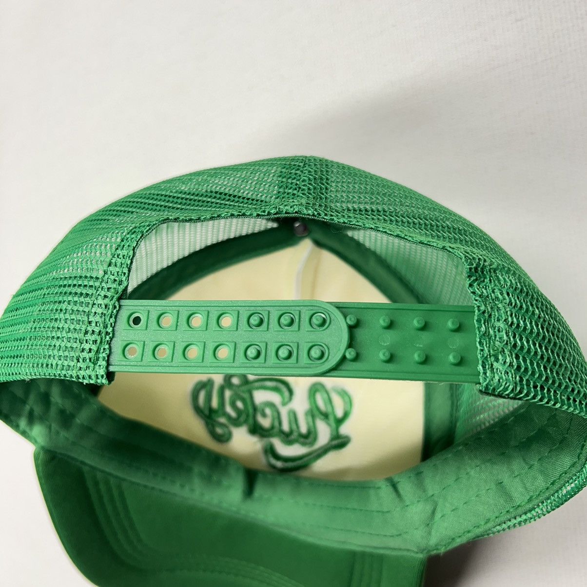 Vintage Lucky Hat Green Snapback Trucker Embroidered Adjustable Mesh Size ONE SIZE - 13 Thumbnail