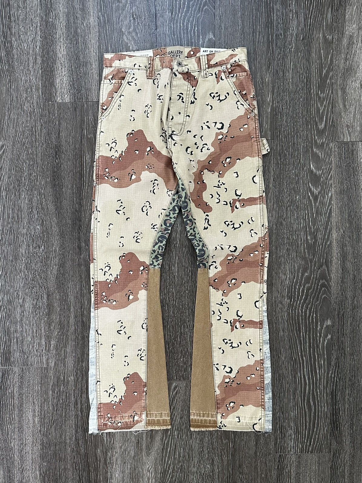 Gallery Dept La Flare迷彩パンツカジュアルロングパンツ 31 Gallery Dept La Flare | Grailed