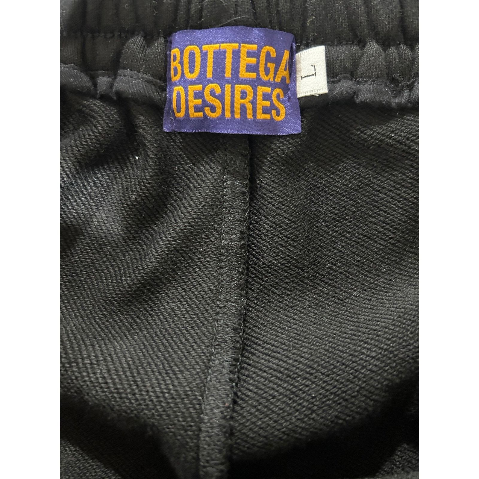 Bottega Desires BOTTEGA DESIRES ROCKSTAR BLACK/DENIM SWEATS SIZE LARGE USED Size US 30 / EU 46 - 3 Thumbnail