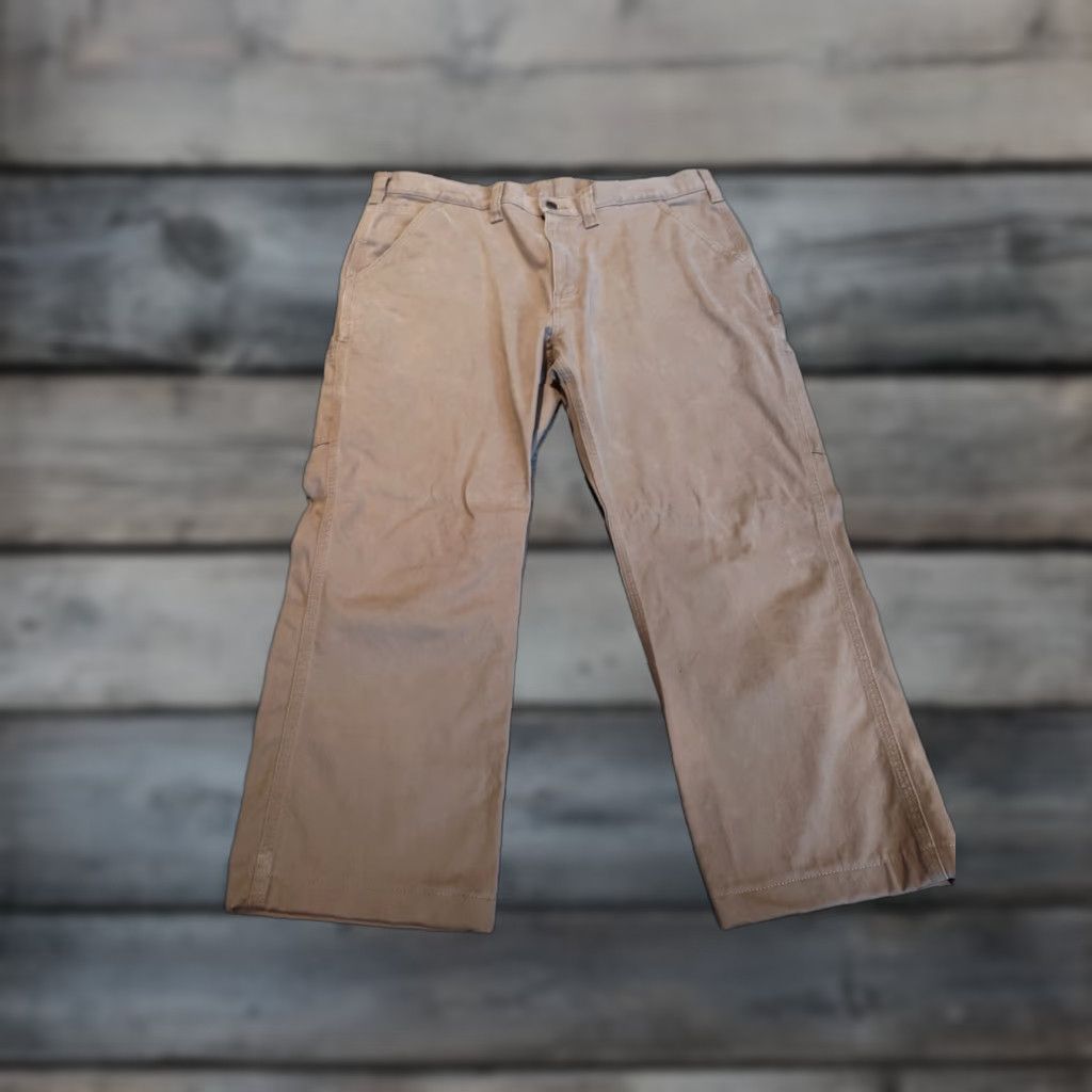 Carhartt Carhartt Relaxed Fit Carpenter Pants 40X27 Khaki Beige Mens Size US 40 / EU 56 - 1 Thumbnail