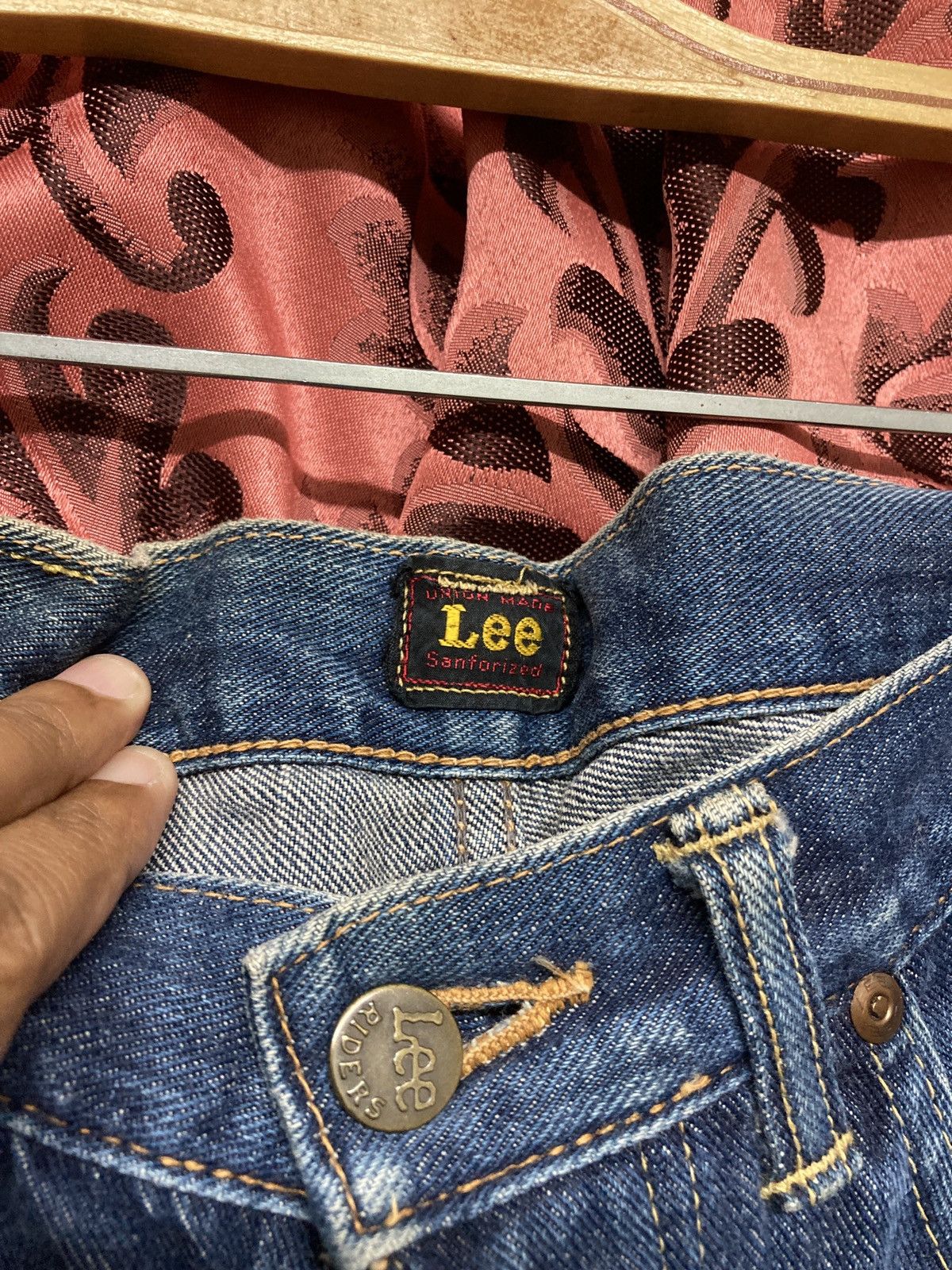 Japanese Brand Lee one side selvedge sanforized jean Size US 32 / EU 48 - 7 Thumbnail