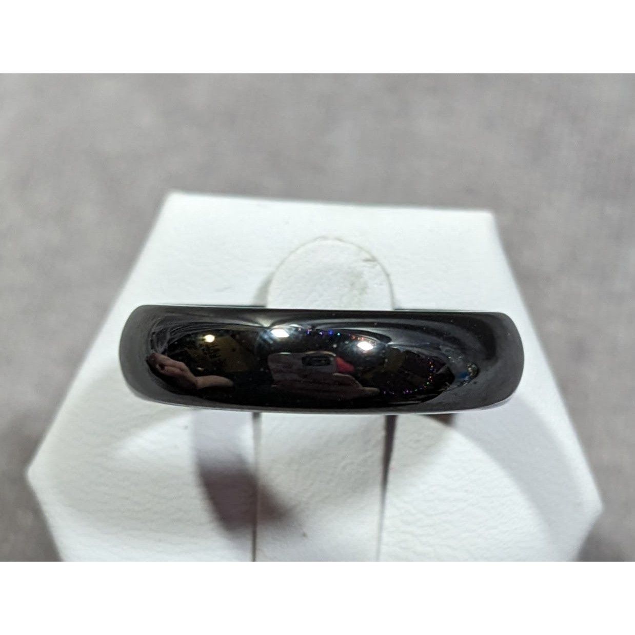 Other Solid Hematite Magnetic Polished Ring Size 11 Size ONE SIZE - 7 Thumbnail