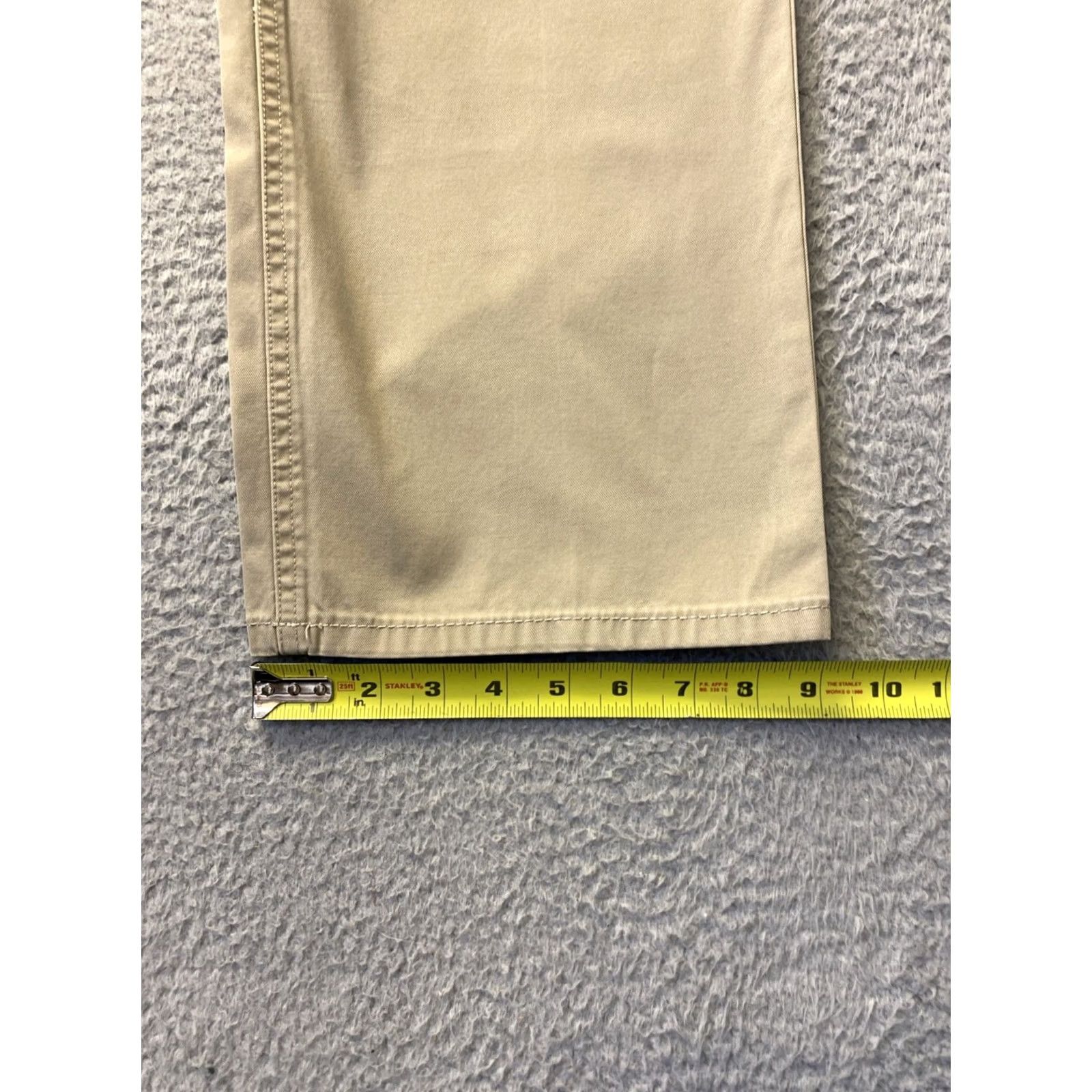 Bonobos Bonobos Chino Pants Men's 38x30 Slim Flat Front Khaki Tan /0878 Color Tan Size 38 Mens Slimming Casual Dressy Pants Size US 38 / EU 54 - 5 Thumbnail