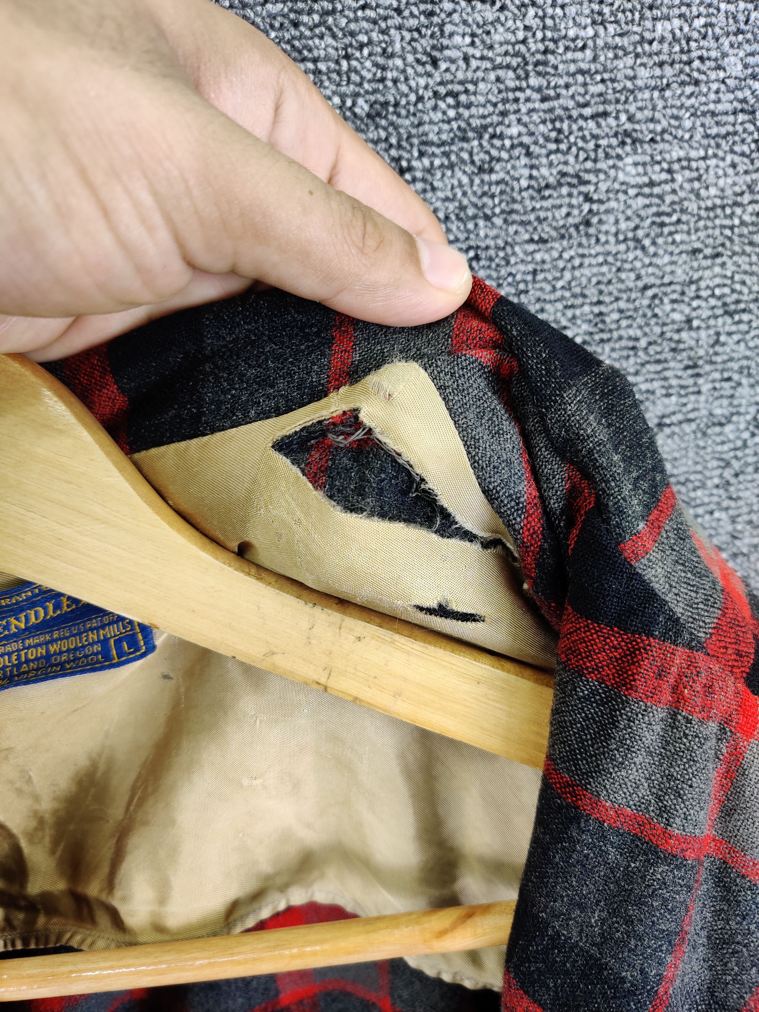 Pendleton Vintage 90's Pendleton Wool Plaid Blazer Size US L / EU 52-54 / 3 - 9 Thumbnail